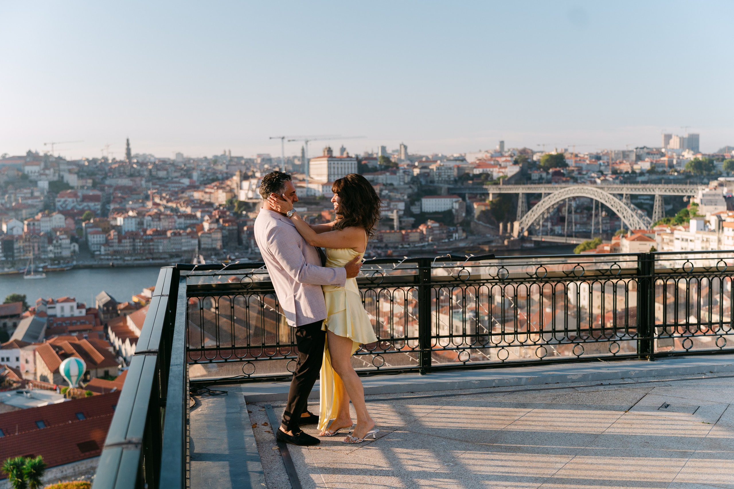 Wedding Proposal at Yeatman Hotel. Wedding and couple photographer in Porto