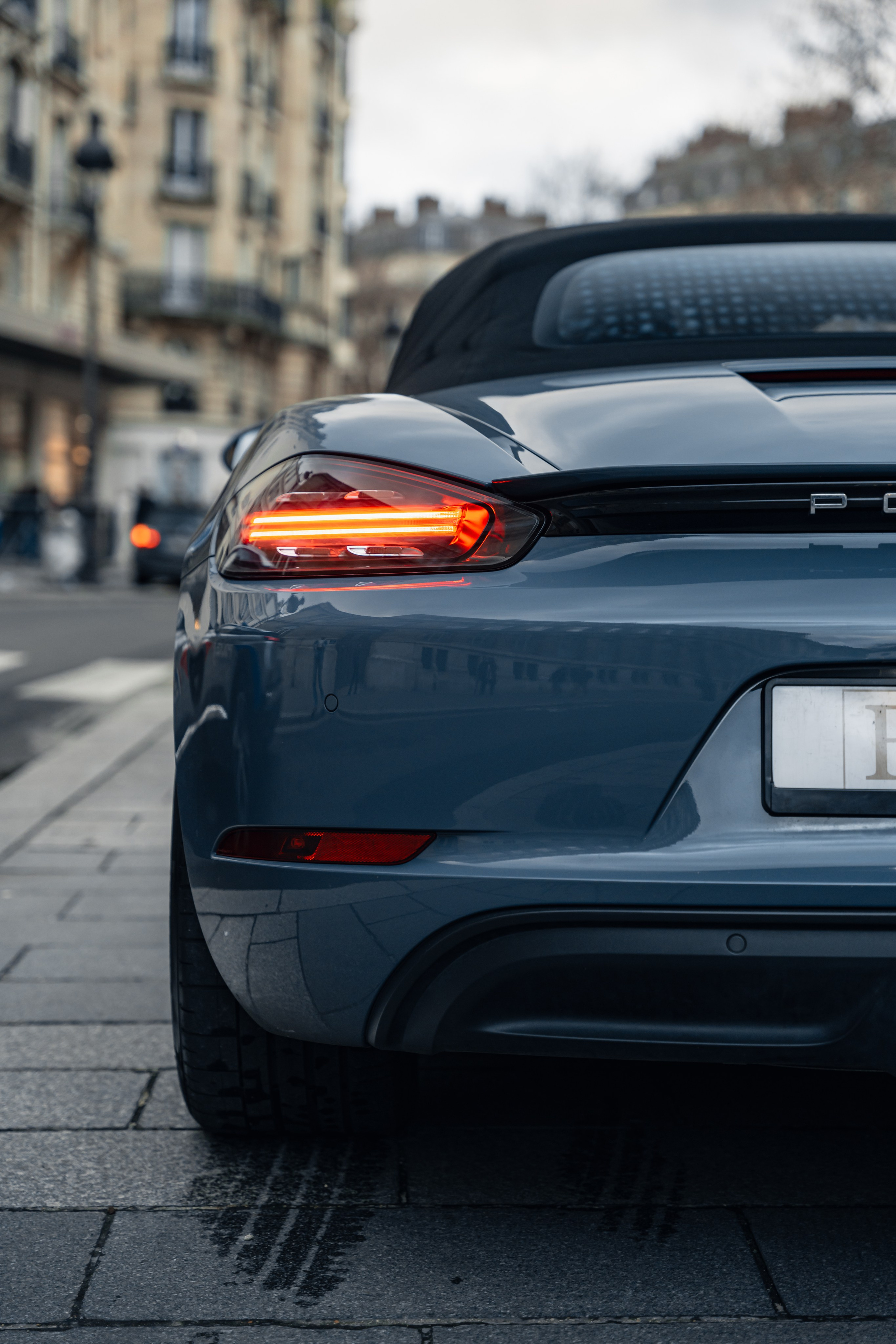 Porsche 718 Boxster. Photographe de voitures à Paris — Vitalii Motruk