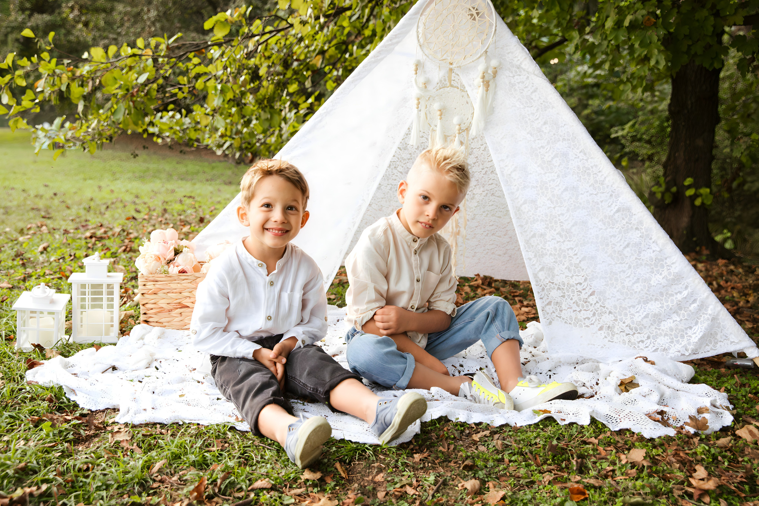 Maggie e la sua bellissima famiglia. Luci e Capricci Photography