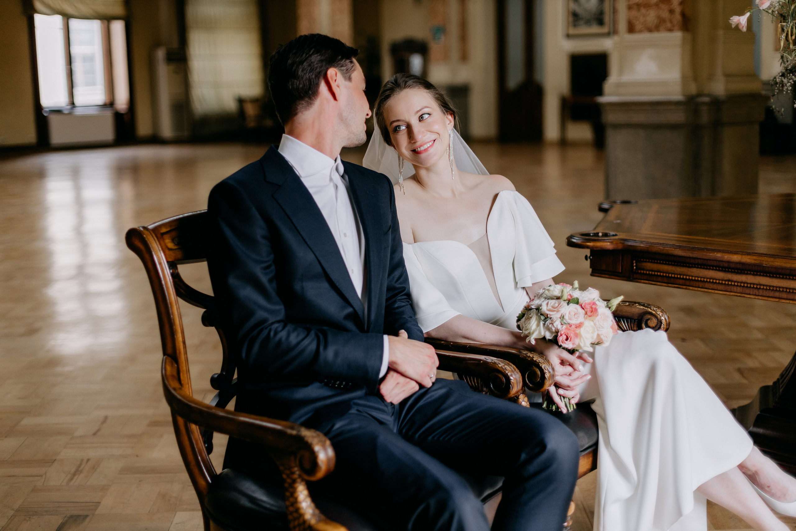 Catherine and Eugene. Photographer Anna Nazarenko