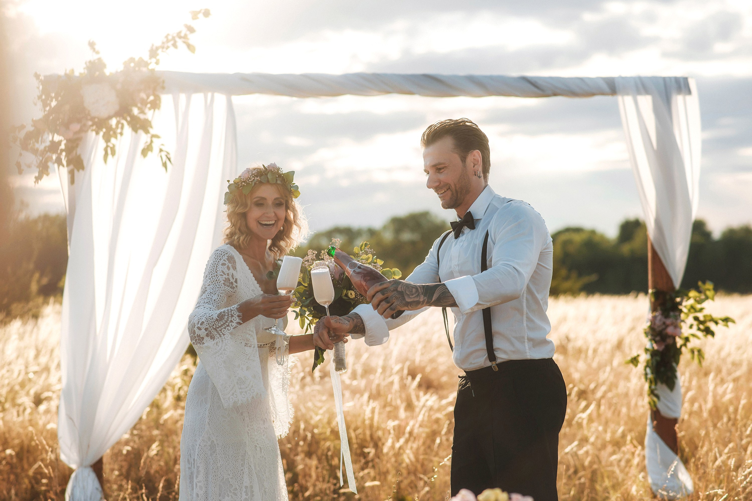 Hochzeit. Hochzeit und Familien Foto und Video