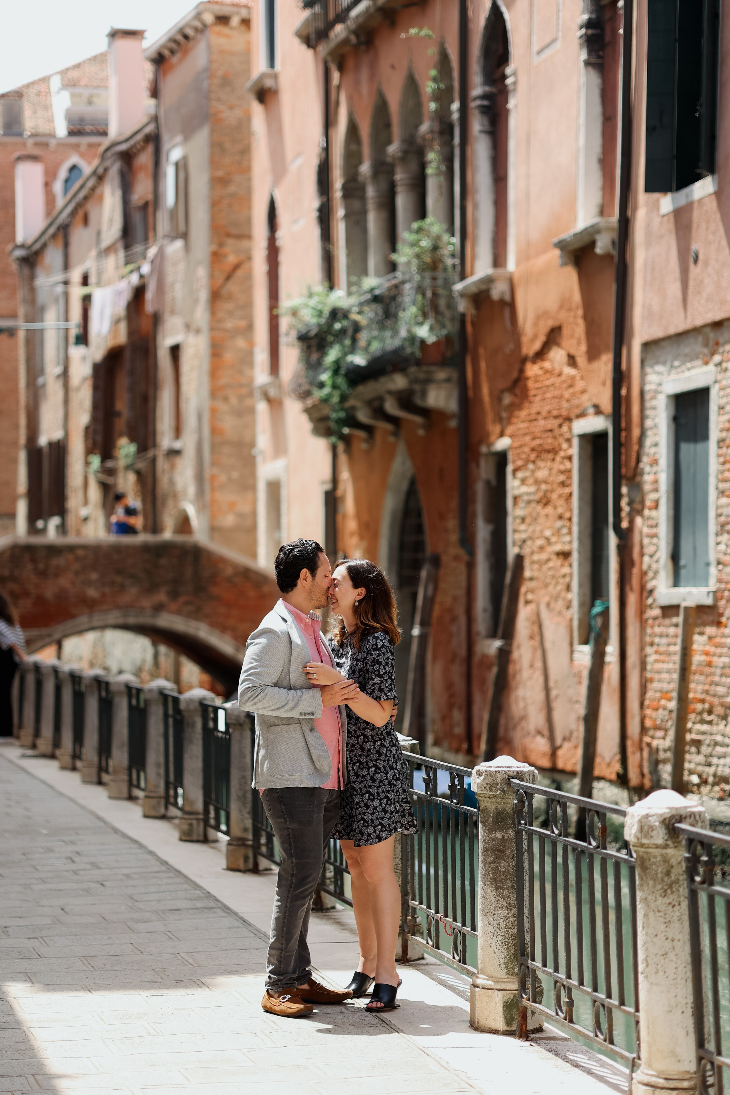 Engagement photo shoot in Venice 