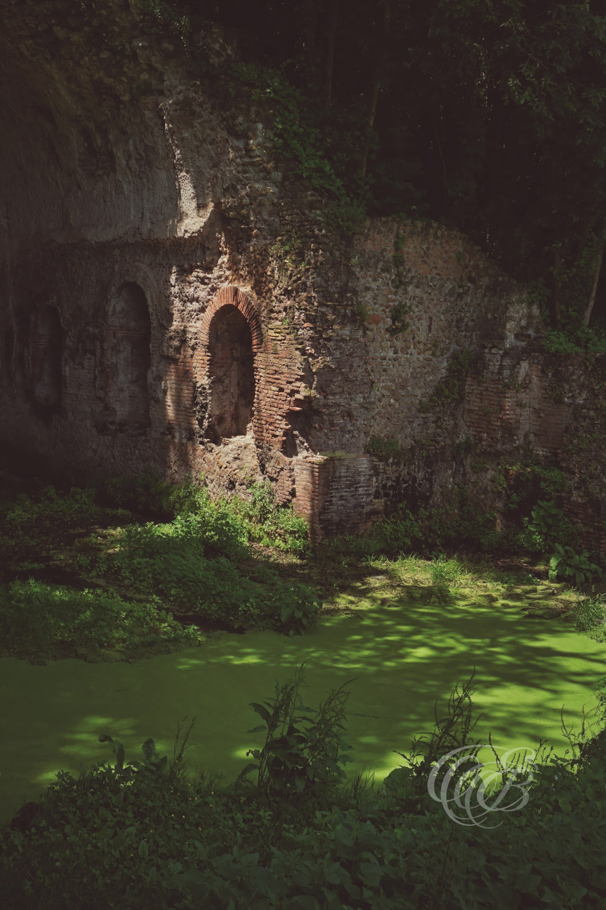 Rome Italy - Nymphaeum of Egeria fountain - Eduardo Bartoli Fine Art Photography - Nymphaeum of Egeria fountain in Rome, Italy – fine art photography by Eduardo Bartoli.