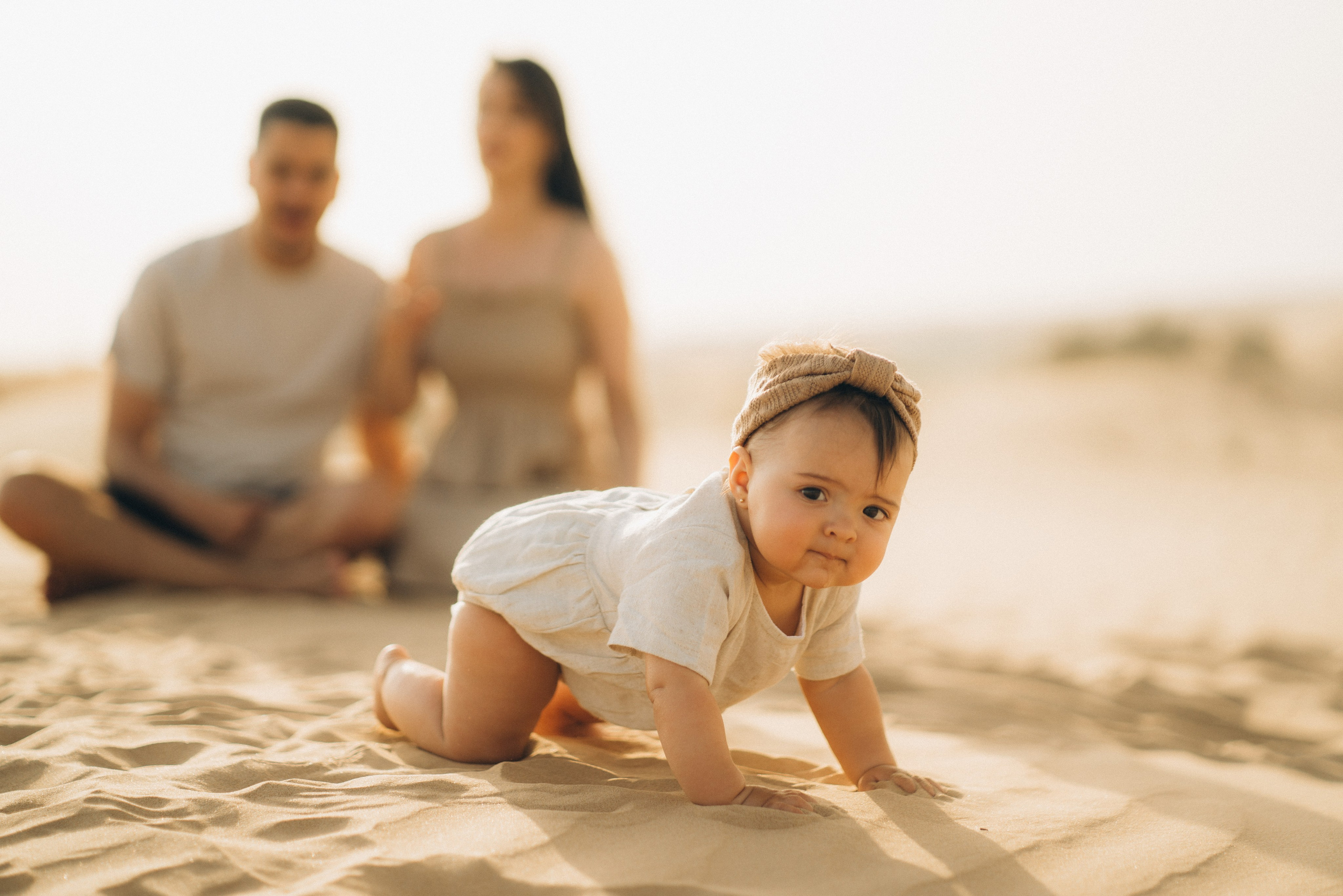 Sunset in the desert. Angela Iakovleva — Family Photographer in Dubai
