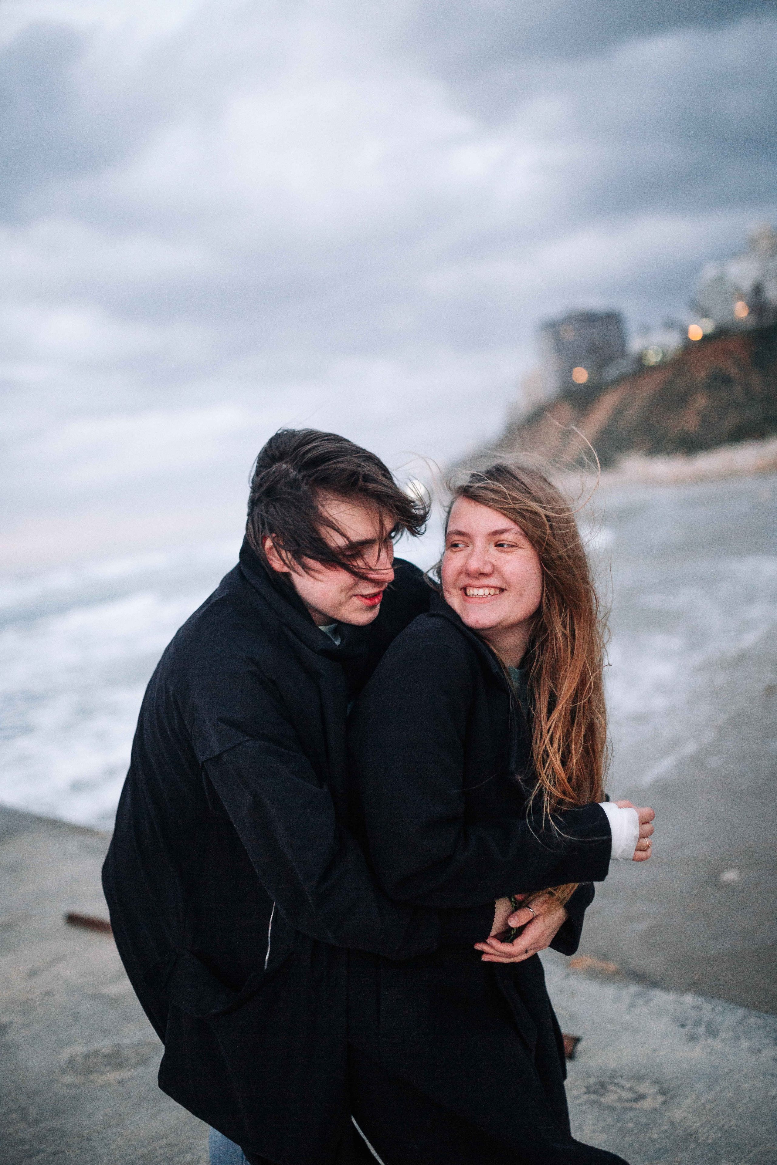 WINTER IN NETANYA. PHOTOGRAPHER IN ISRAEL