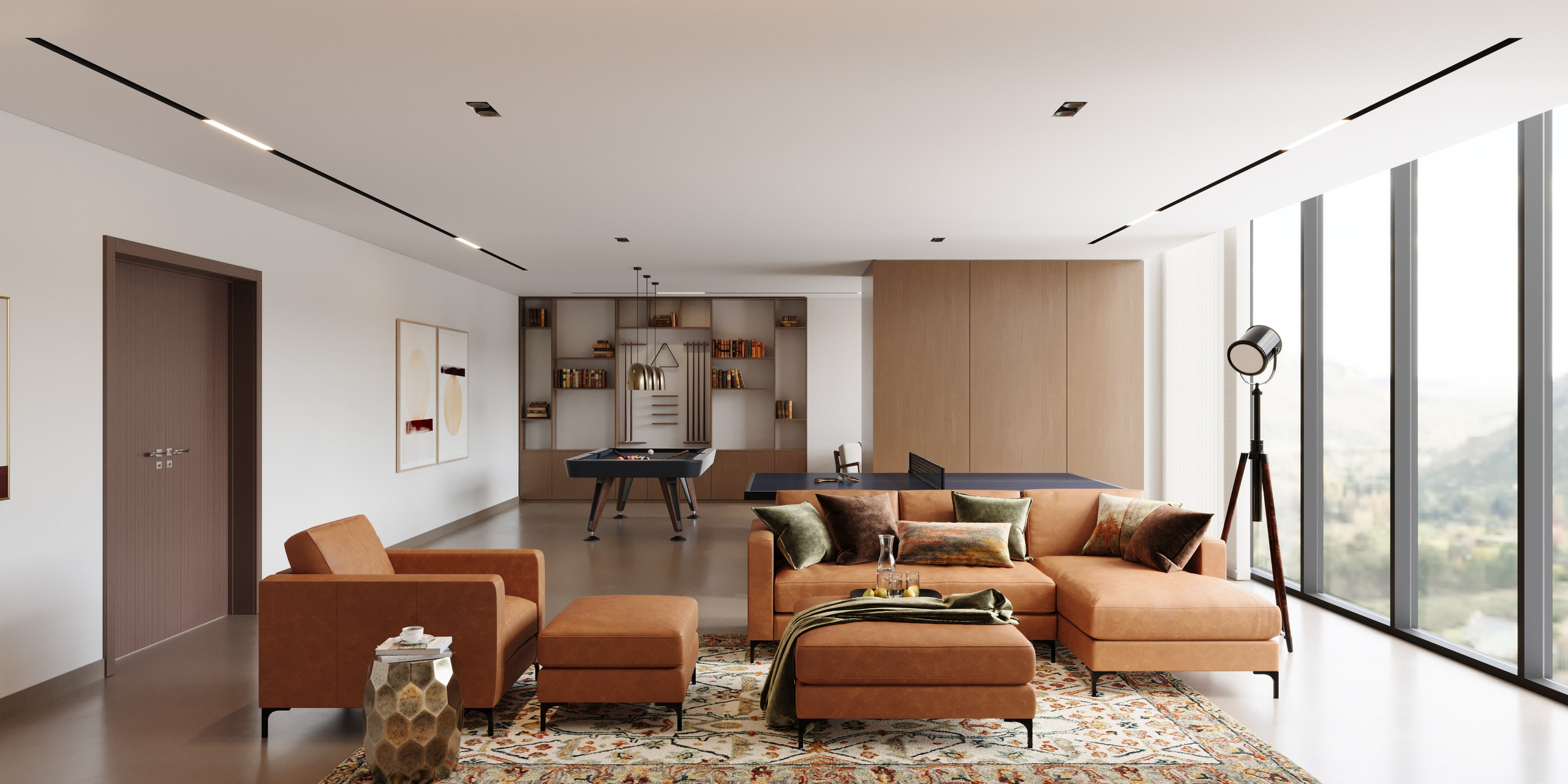 Multipurpose Room. (Option 1) PARAGON by IGO. Aslantashu