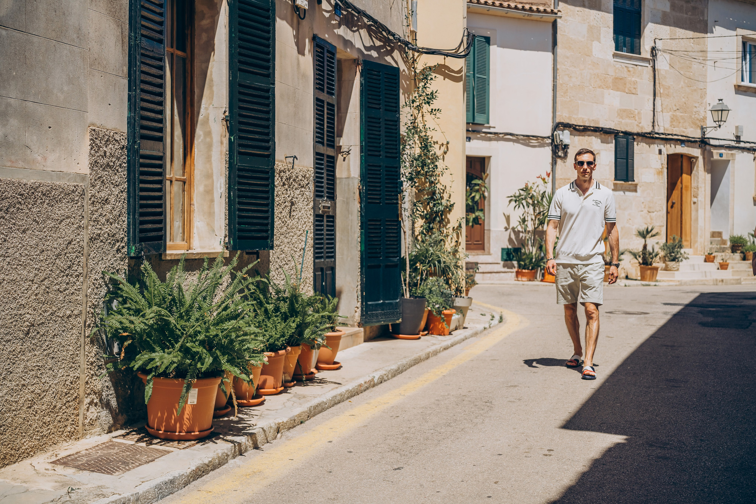 Walk in Alcudia. Photographer in Mallorca
