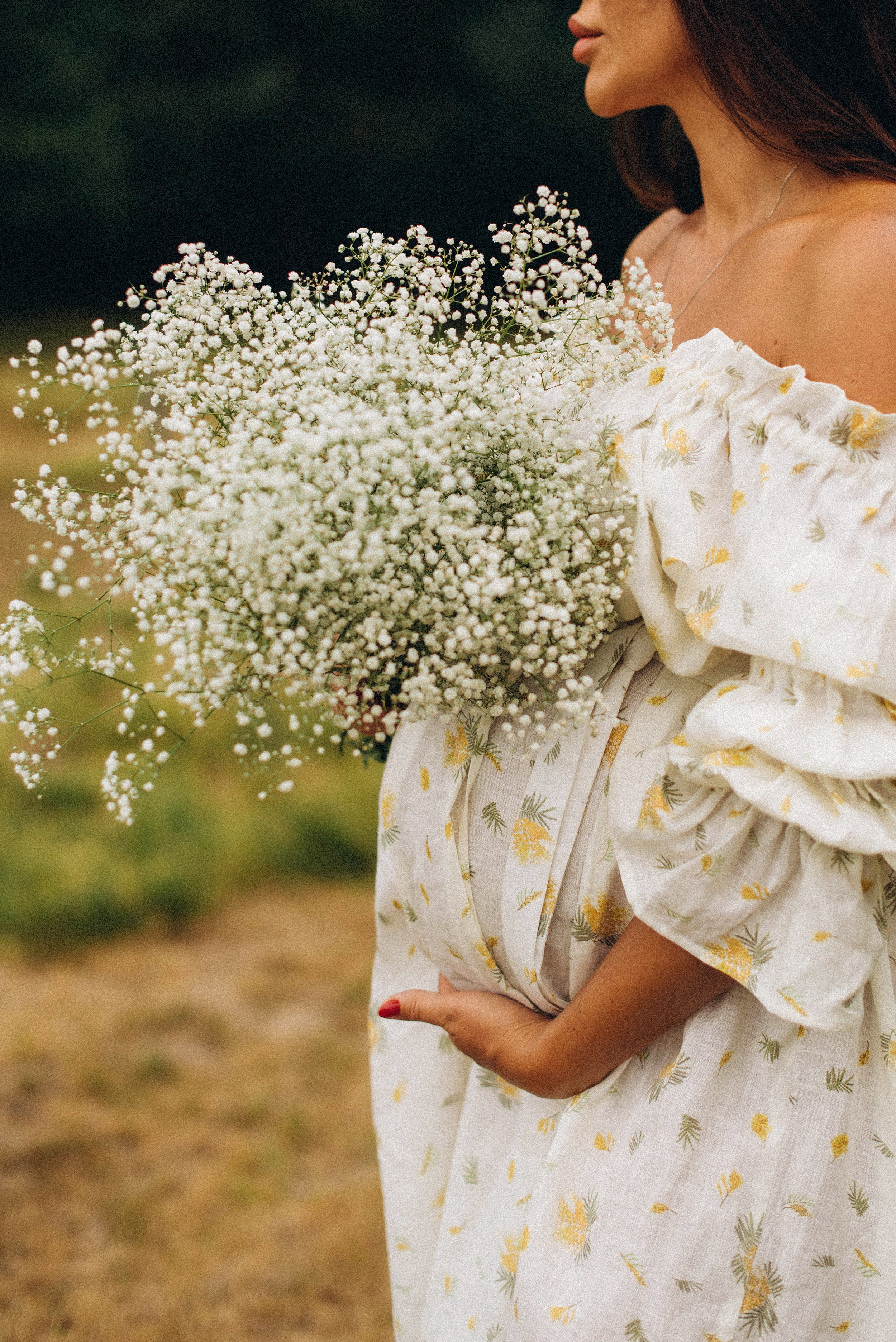 Беременность на природе. Семейный фотограф Лейпциг, Германия