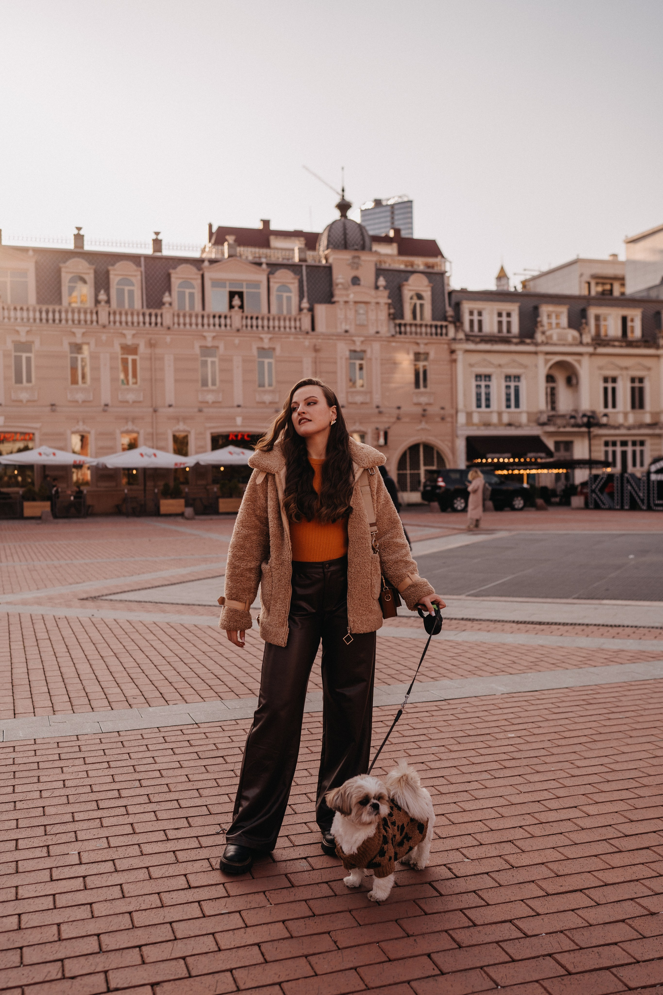 Фотосессия с собакой в Батуми. Портретный и свадебный фотограф в Батуми Валерия Азаренко