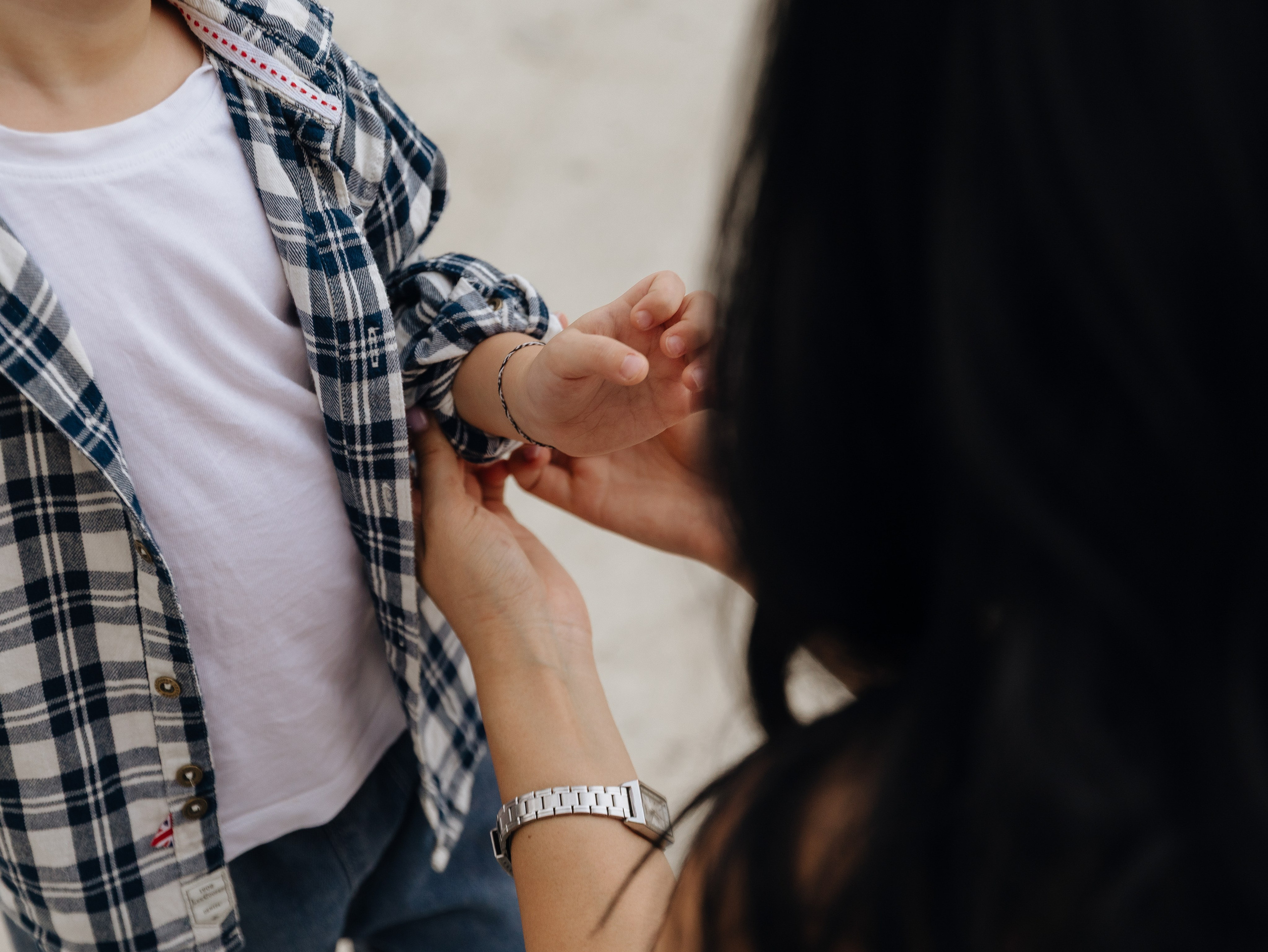 Mom and Her Little Boy. Family and wedding photographer in Bangkok, Thailand