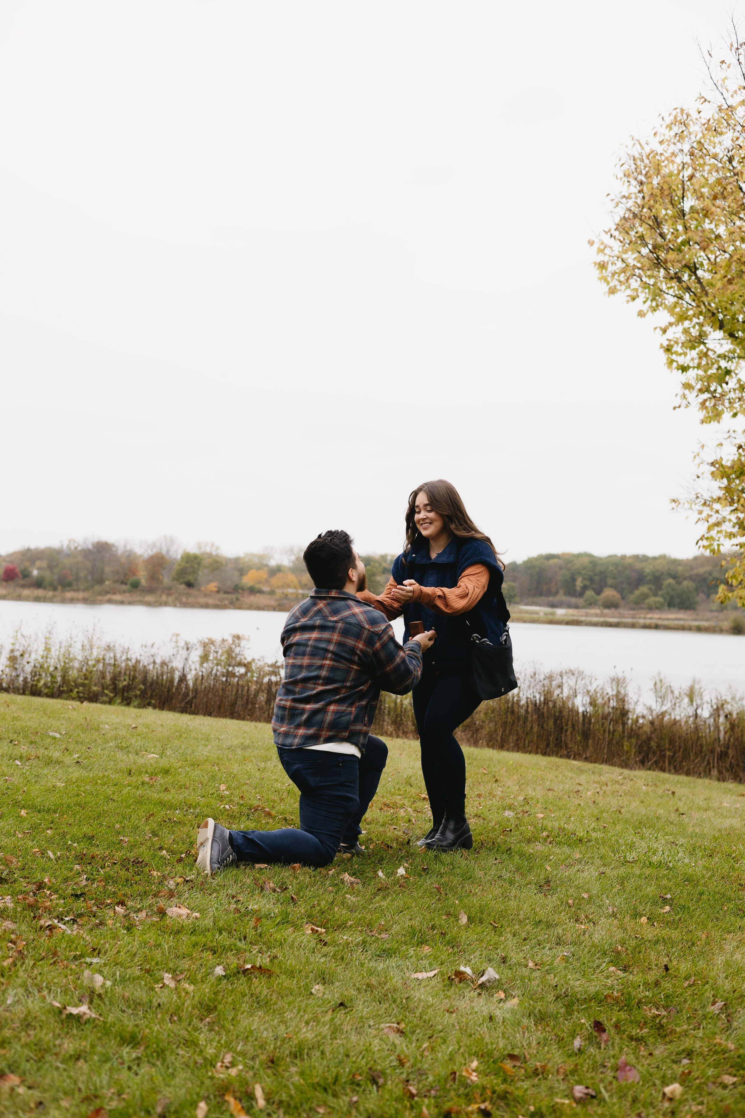 Independence Grove Park Proposal — Illinois Photographer — Margarita Stepanenko
