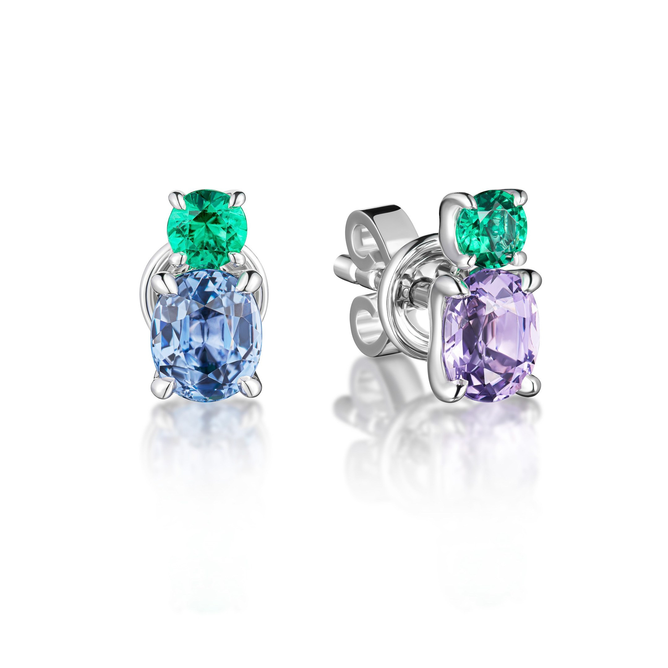 earrings with jewels - photographer Andrey Dunin