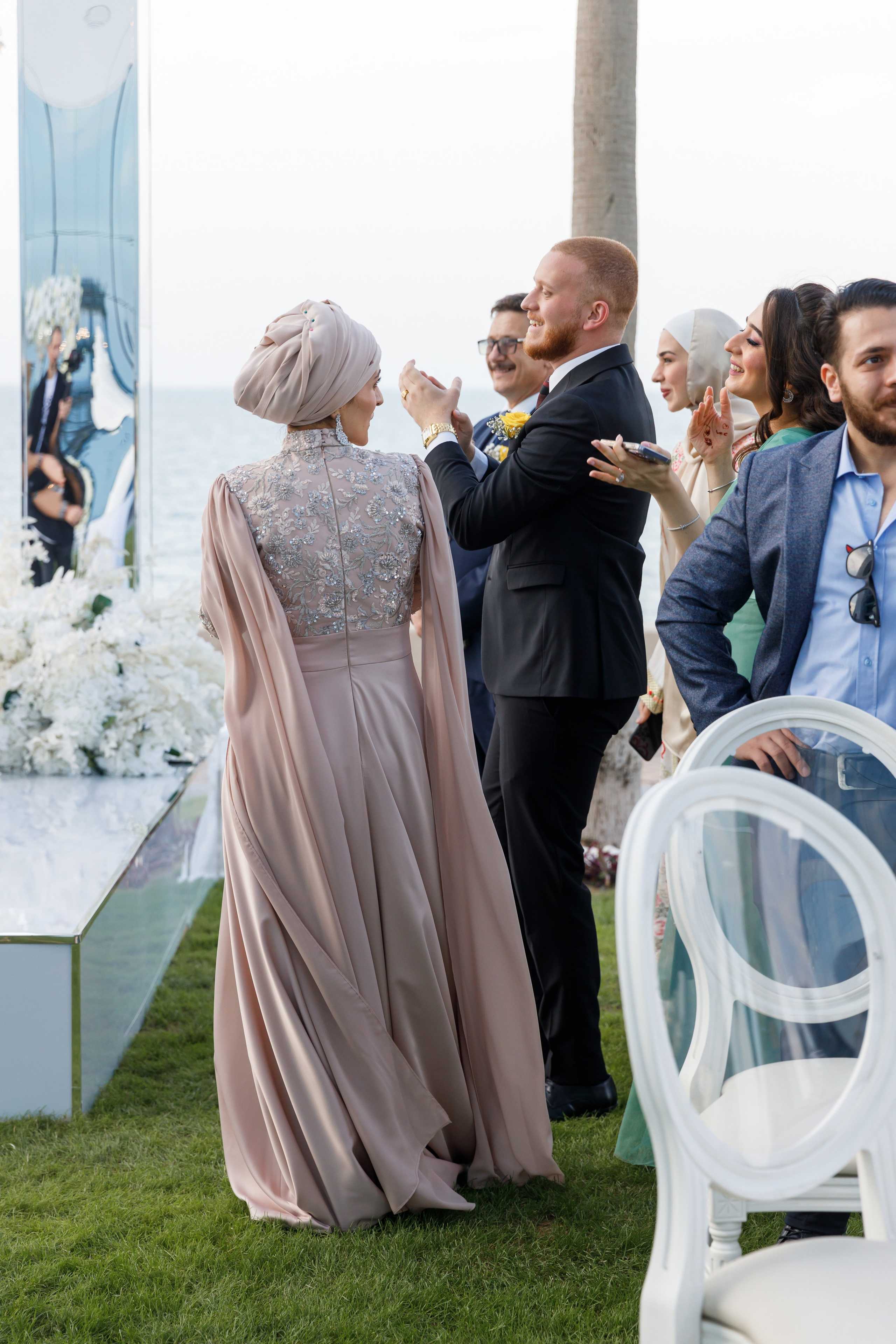22/12/2023 Burj Al Arab wedding. Photographer Anna Curly | Weddings and Events in Dubai