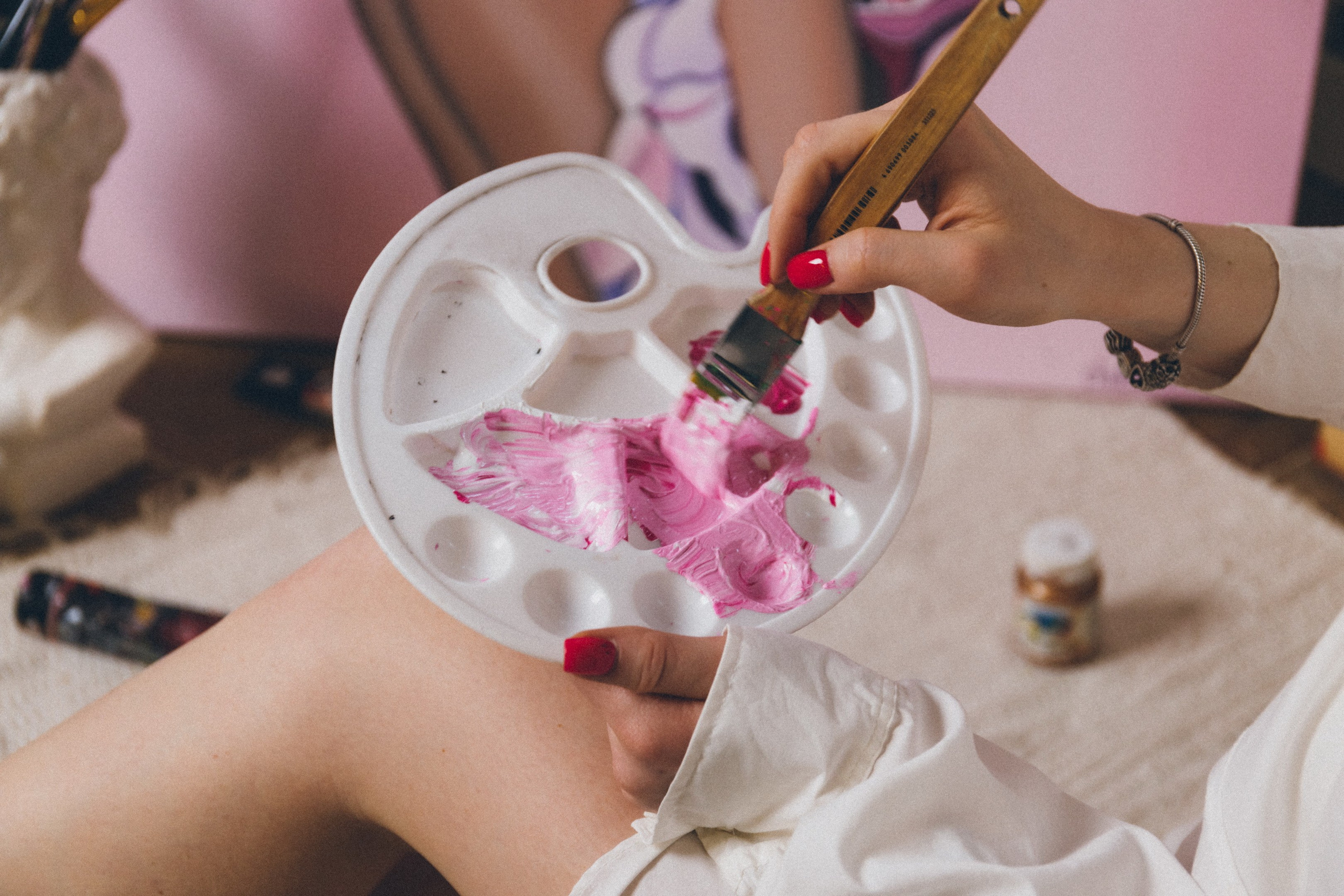 Алеся-фотосессия для художника. Фотограф Анна Кучерявая | Свадьбы и мероприятия в Дубае