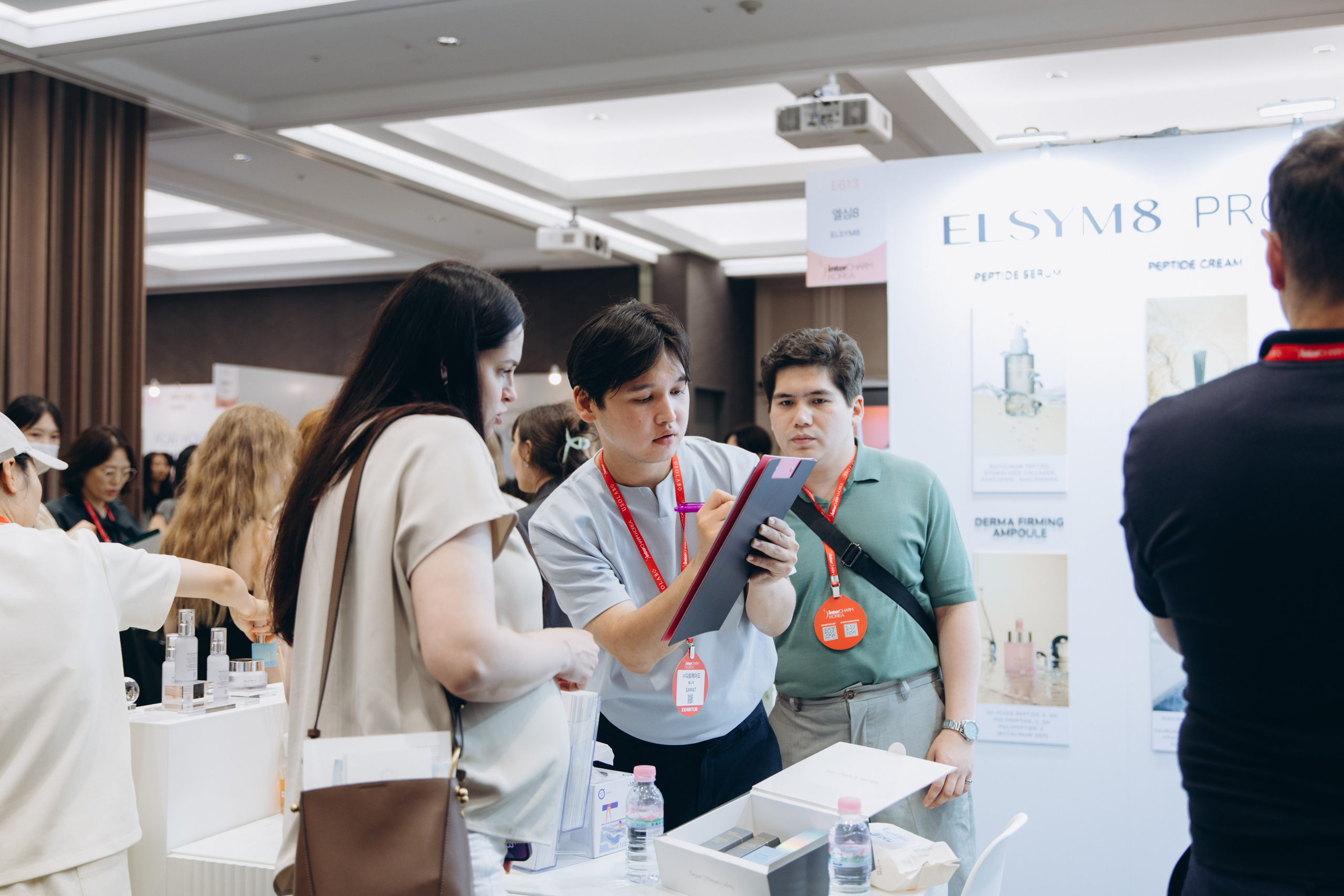 Inter charm Korea 2024 (ELSYM8). Portrait photographer in South Korea Olga Lian