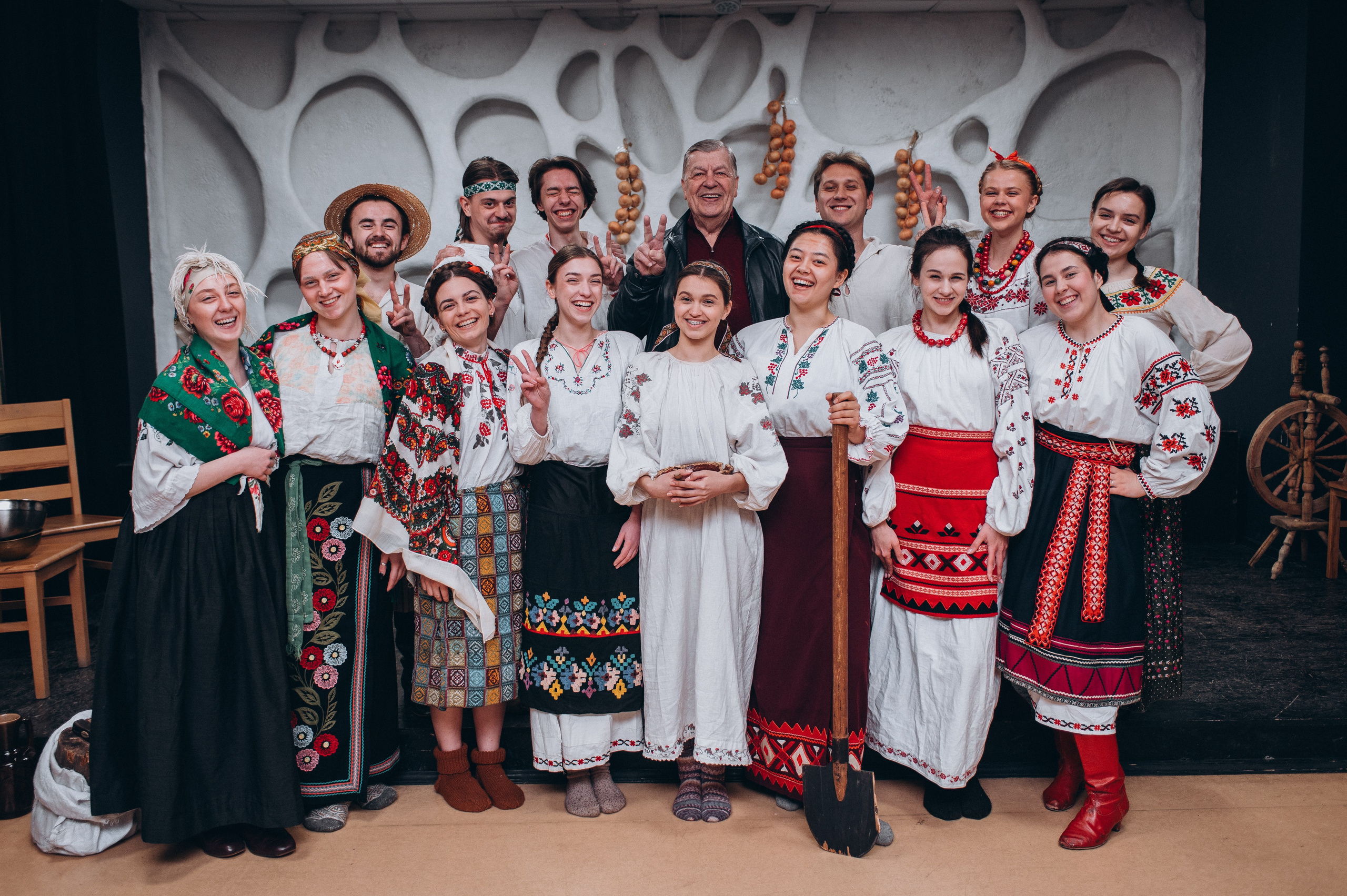 Вистава студентів Кайдашева сім’я. Фотограф Київ