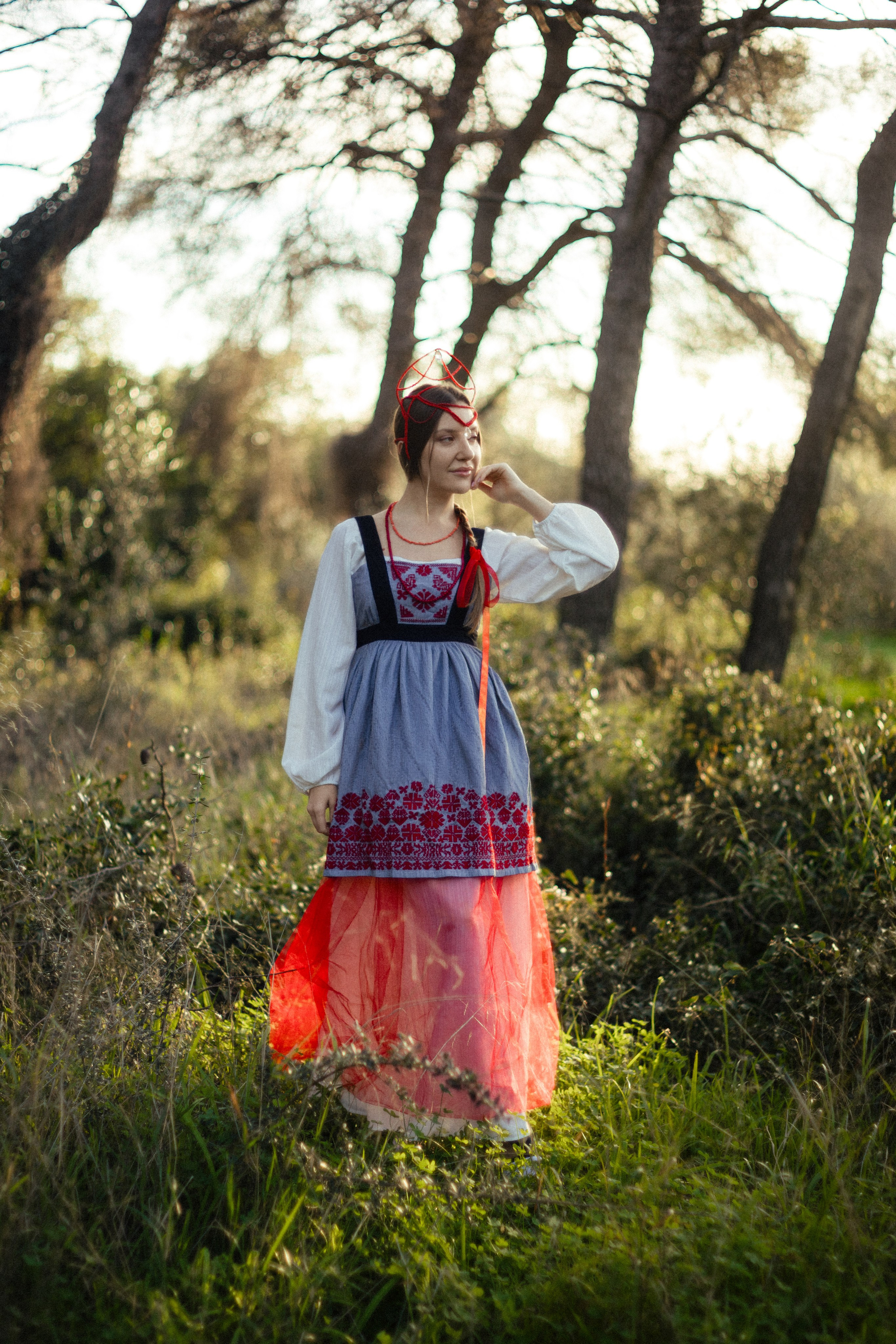 Vasilisa the Beatiful and Baba yaga. Photographer in Greece Kristina