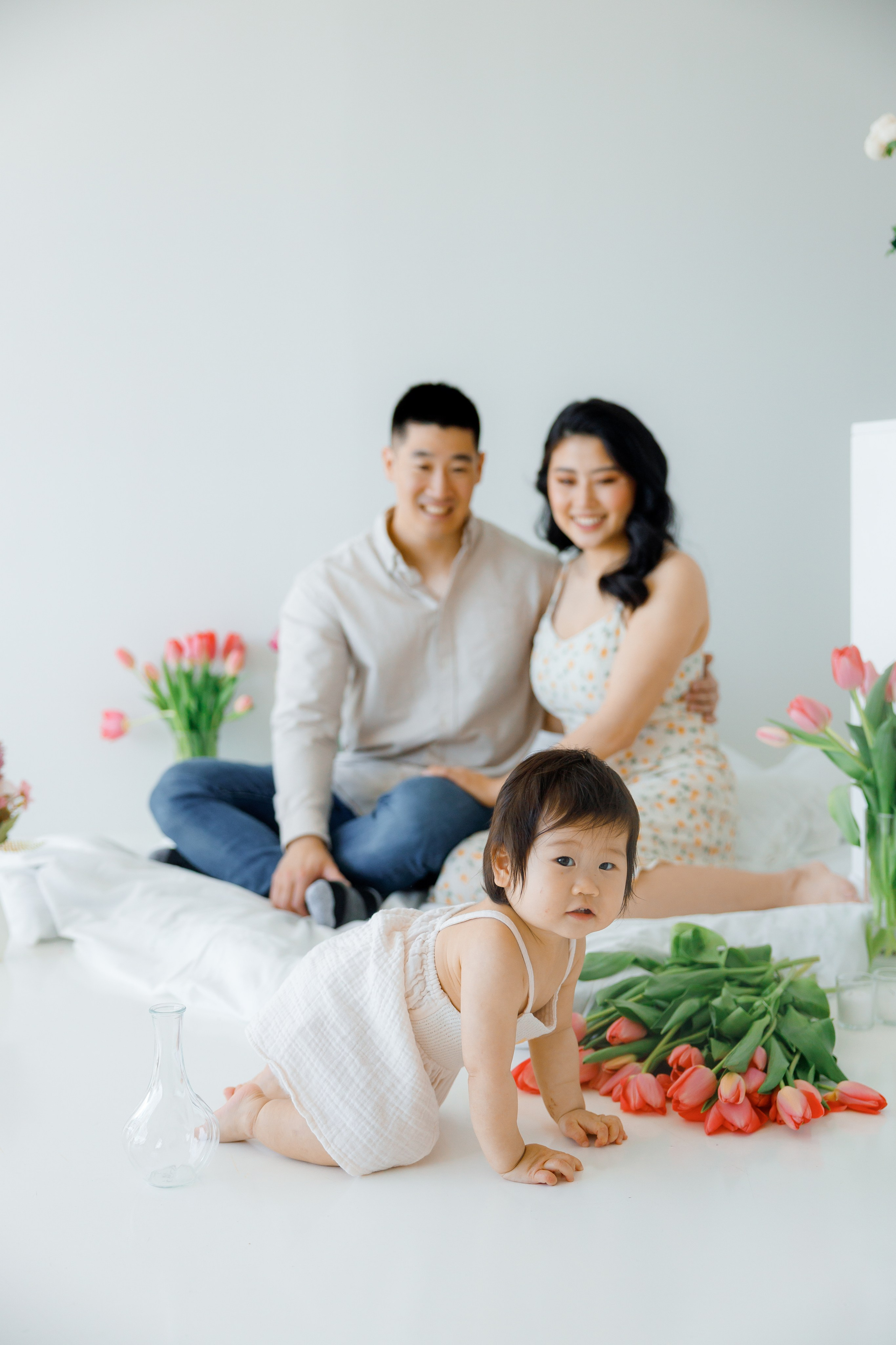 Nika’s family. Home