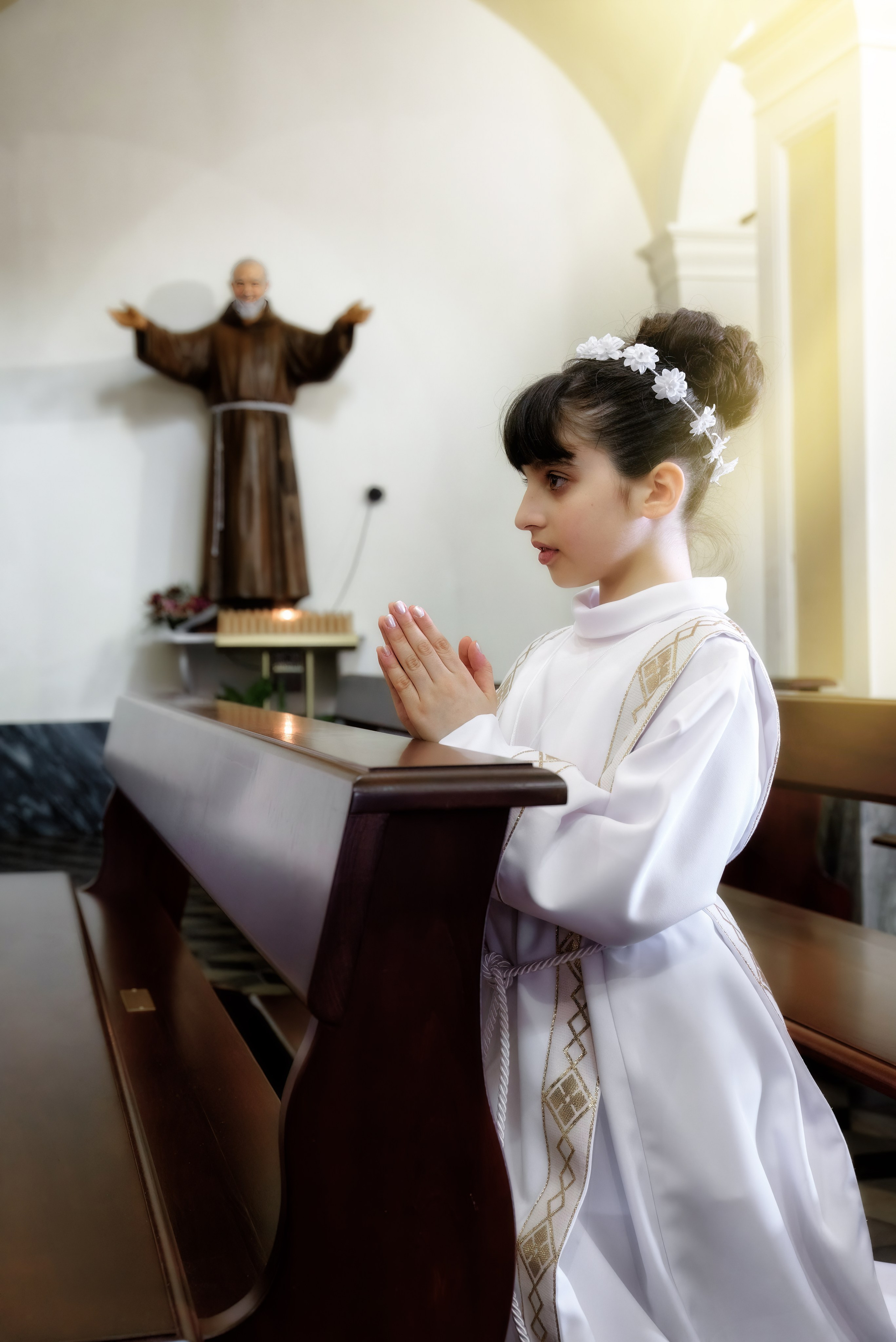 Anteprima Prima Comunione Nicole. Fotografo di famiglia