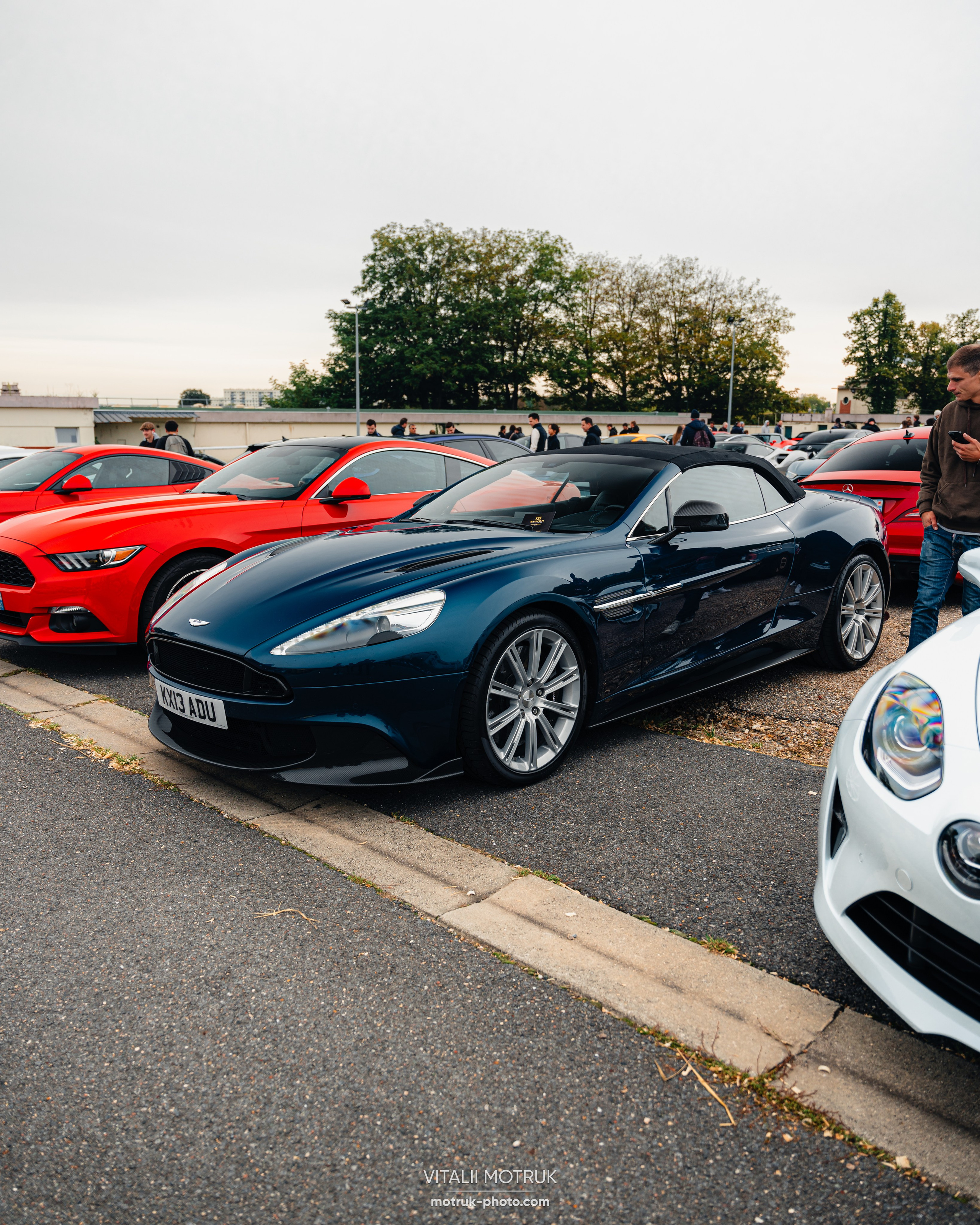 Cars and Coffee 29 septembre 2024. Photographe de voitures à Paris — Vitalii Motruk
