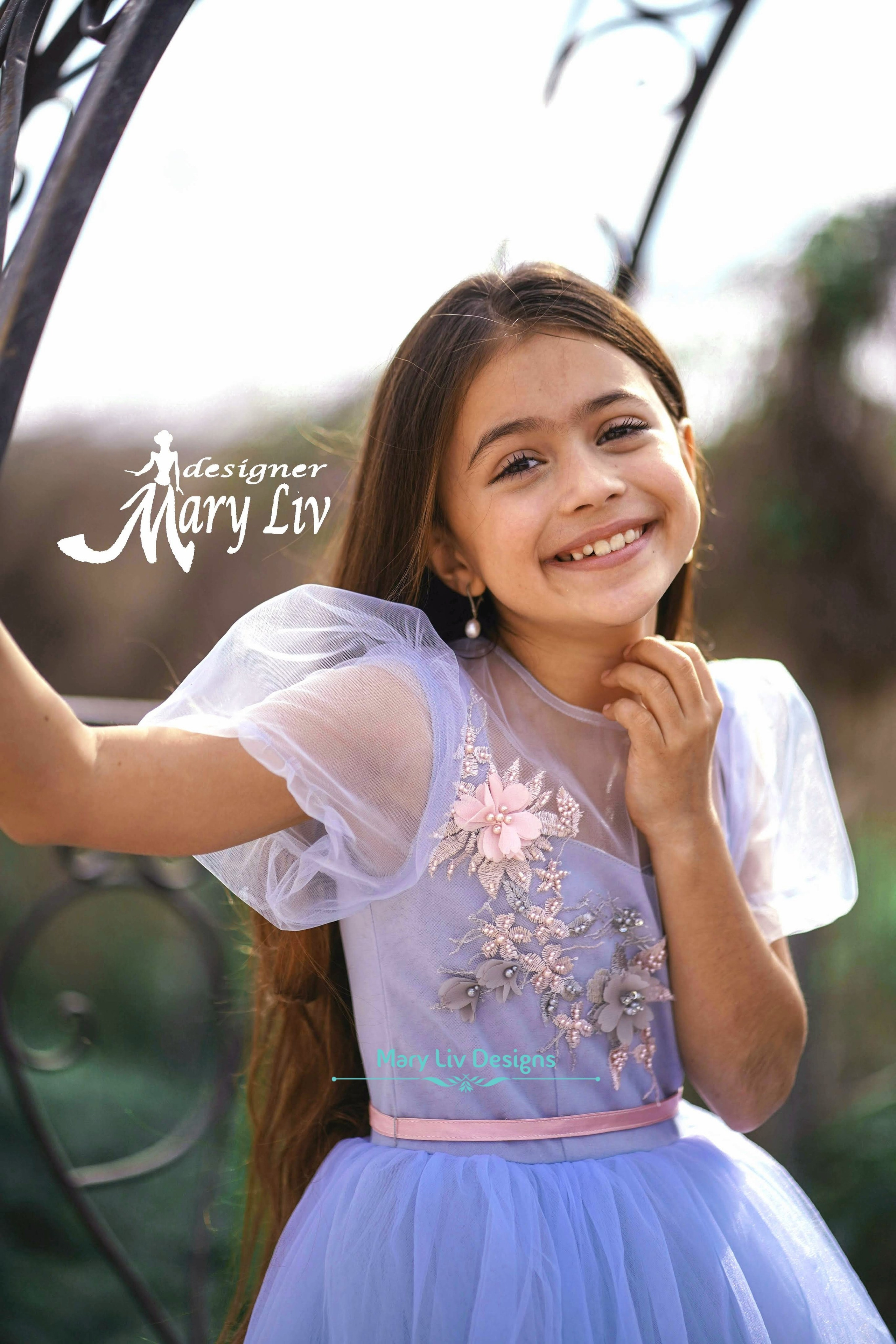 שמלה " Fairy ". מרי ליב, מעצבת שמלות בתפירה אישית