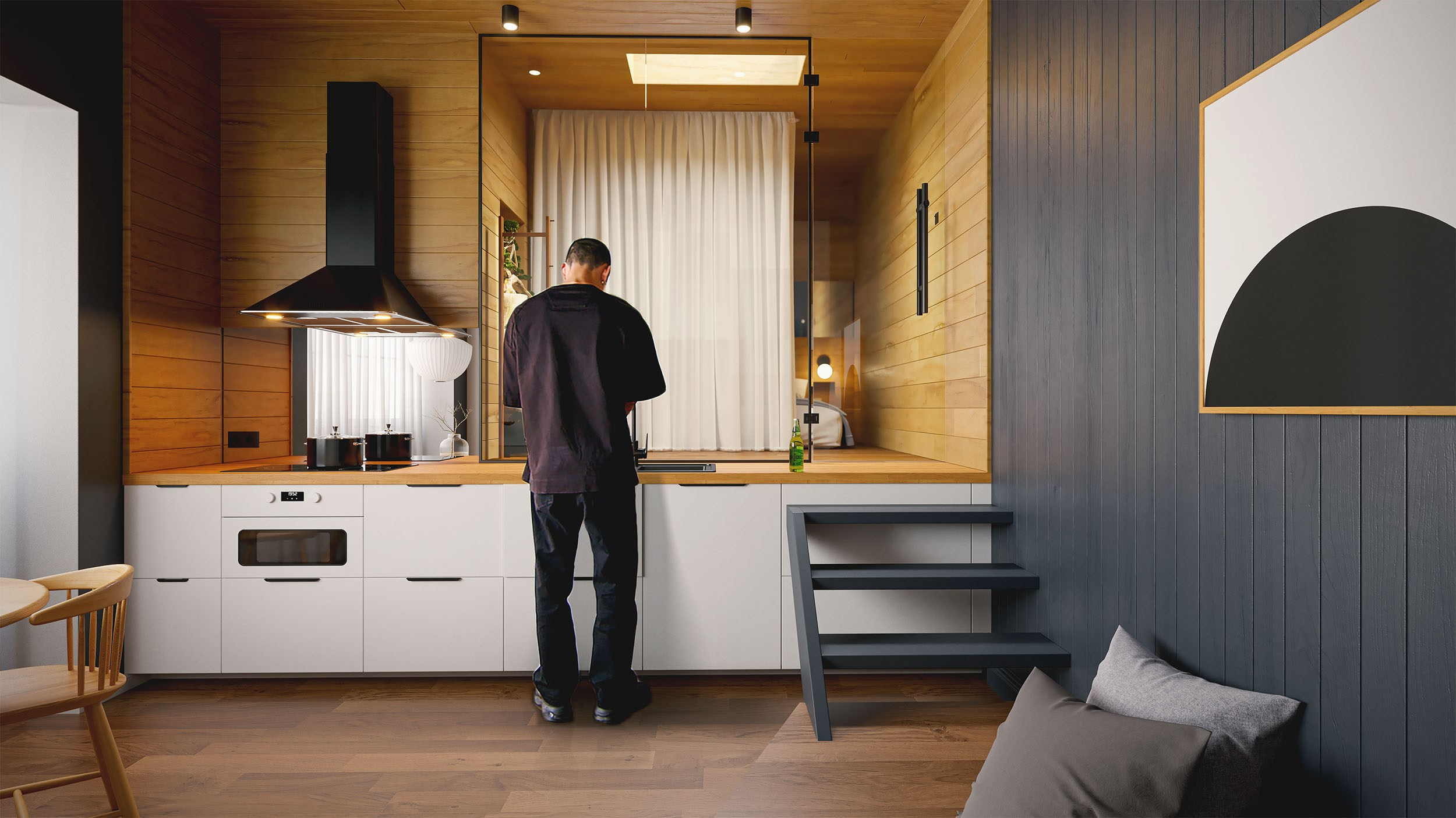 The Ryokan Manly House. Leeway Visual Studio | 3D Architectural Visualization