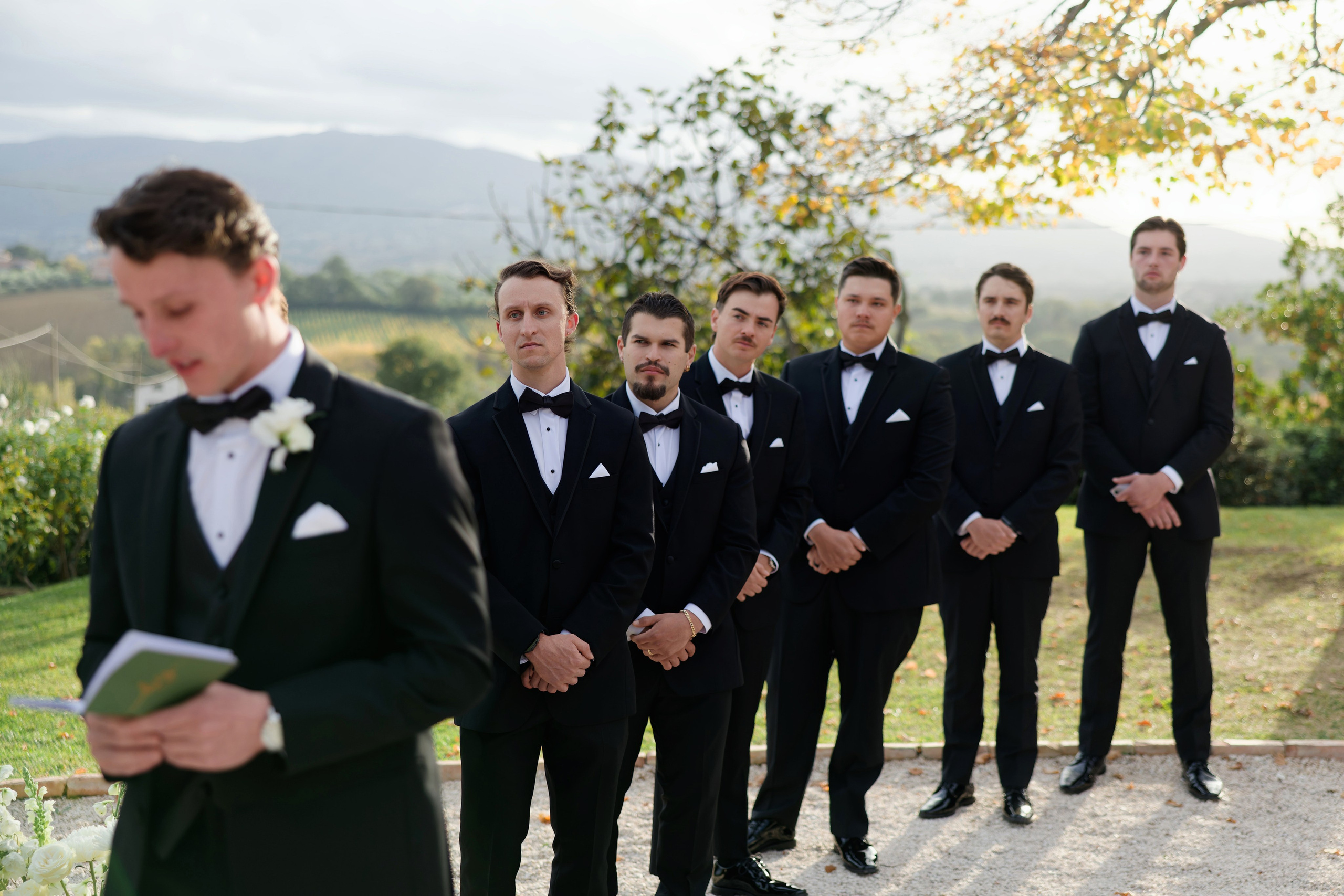 Wedding at Fonte Sala, Umbria