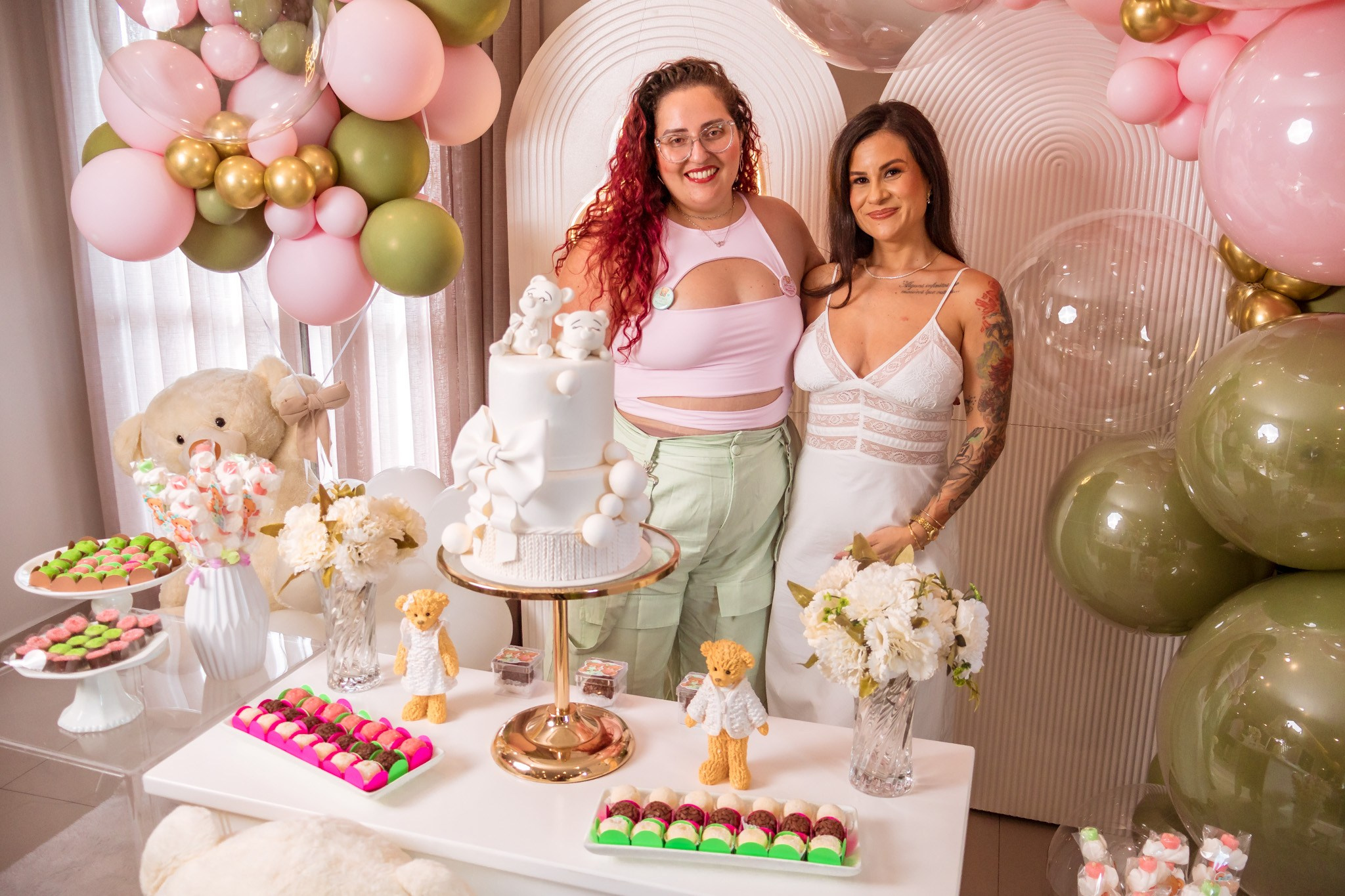 CHÁ REVELAÇÃO. CASAMENTO AR LIVRE