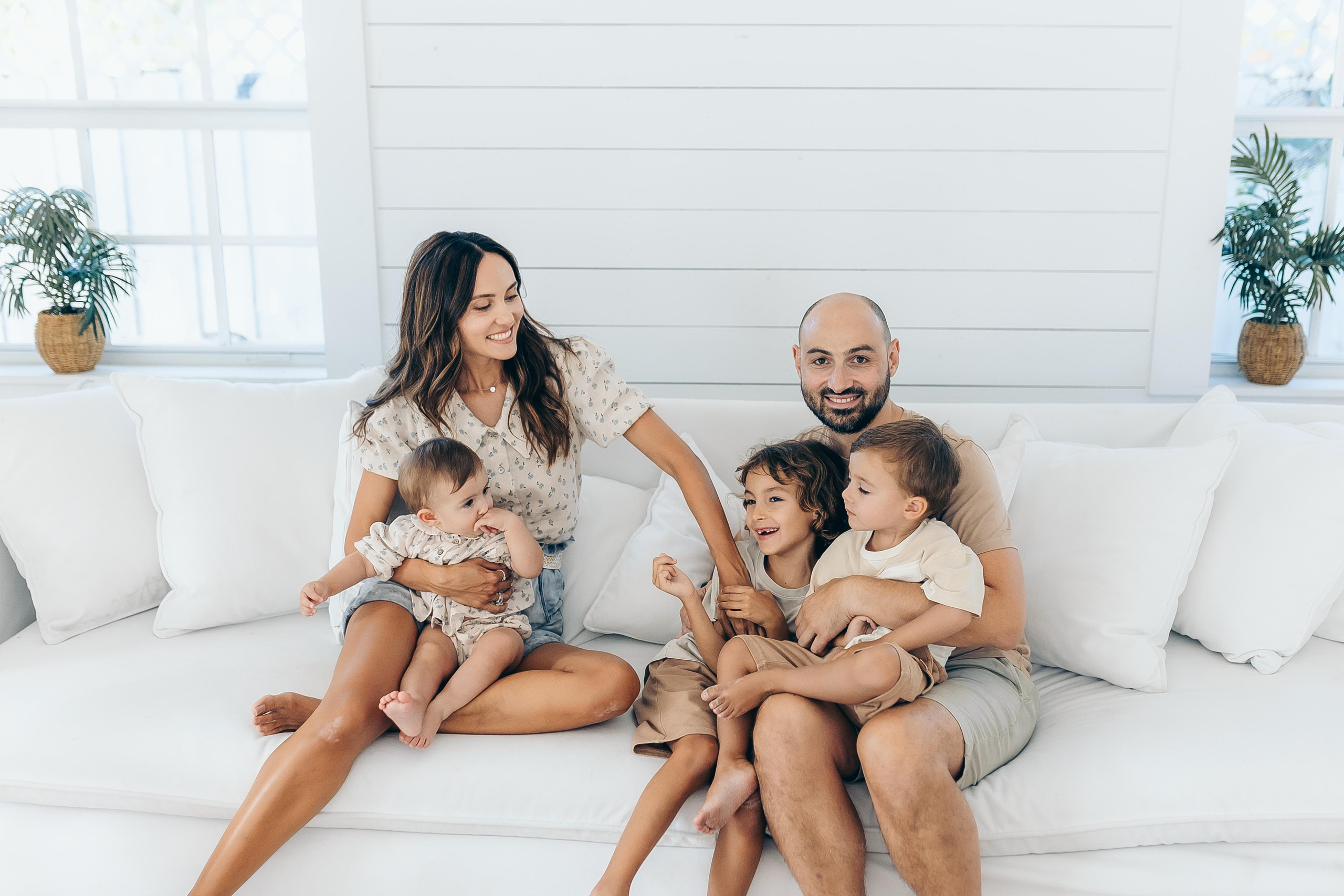 Studio Family Session. Family and Event photographer in Homestead and Miami areas of Florida