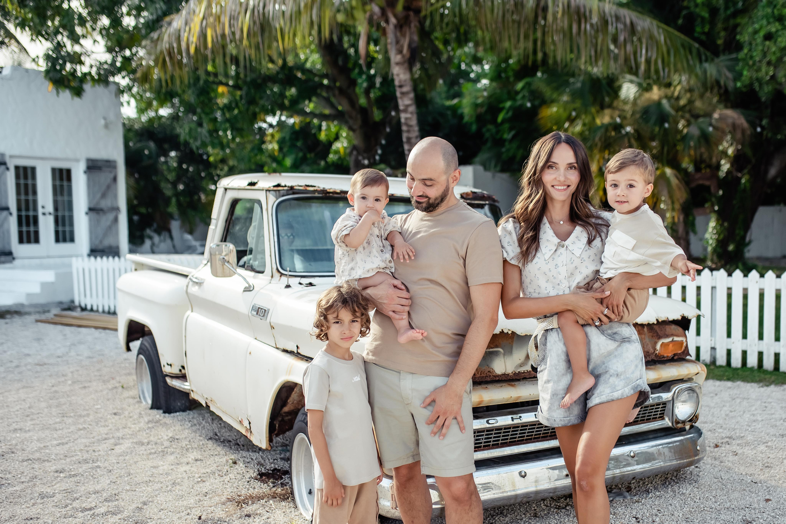 Studio Family Session. Family and Event photographer in Homestead and Miami areas of Florida