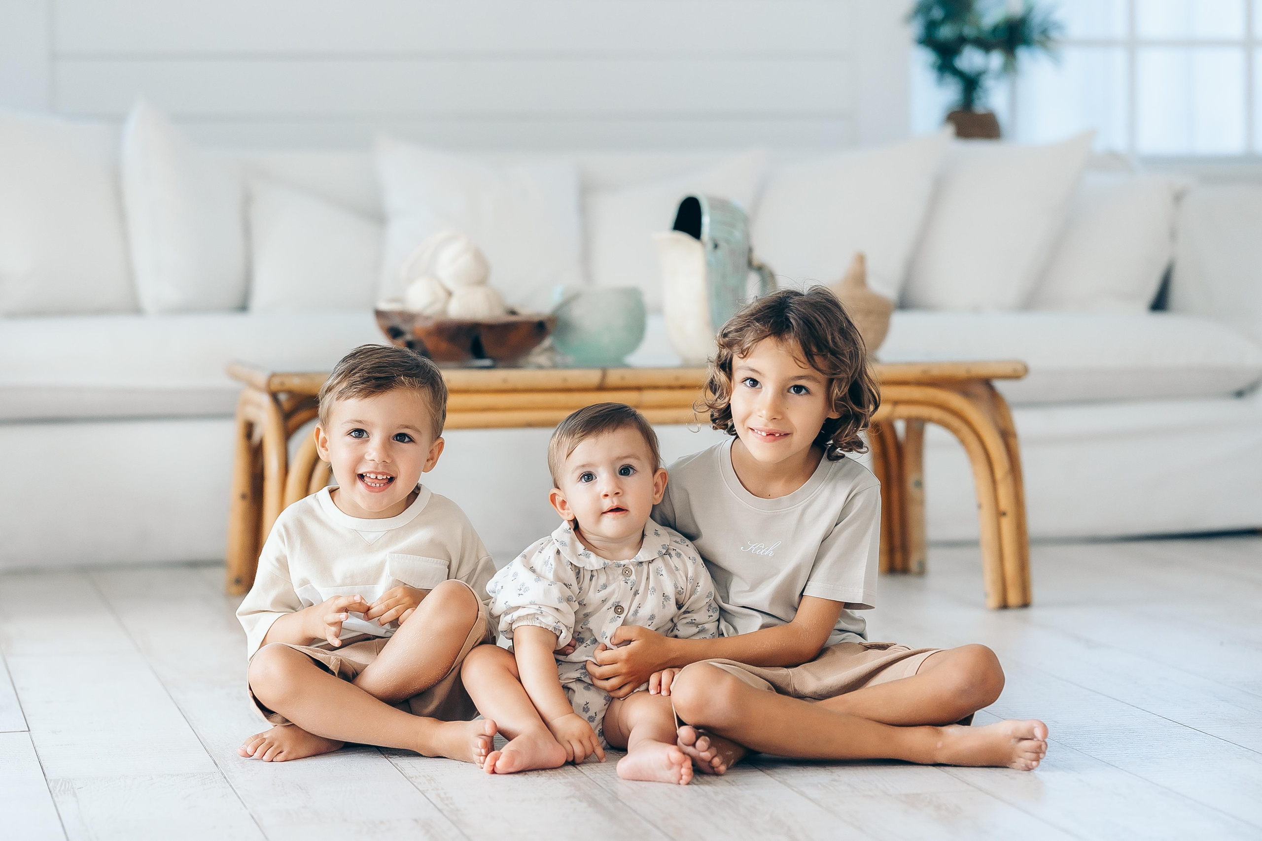 Studio Family Session. Family and Event photographer in Homestead and Miami areas of Florida