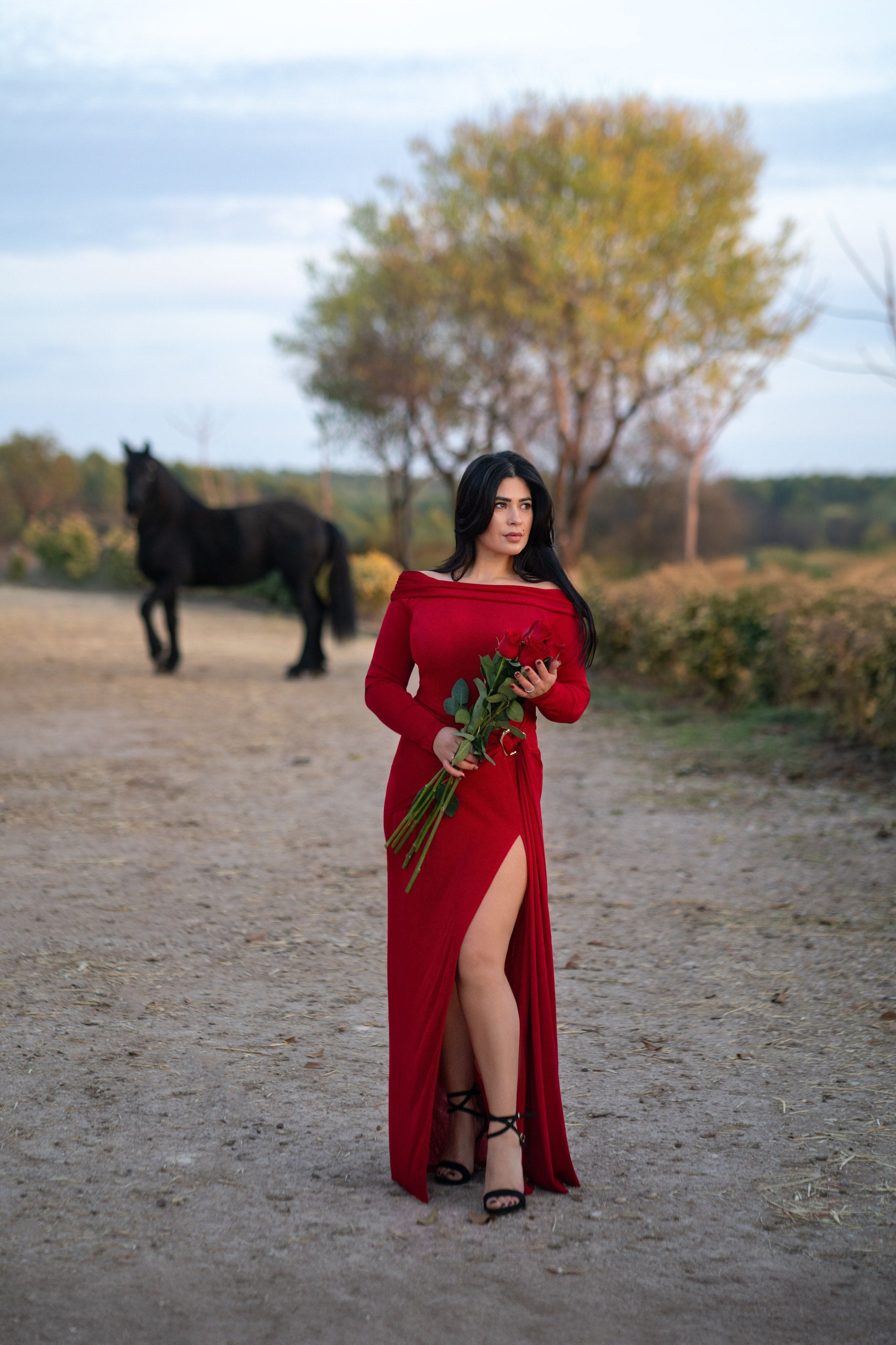 Конная фотосессия. Женские портреты в Мадриде — естественная красота и свет | Anna Maruleva