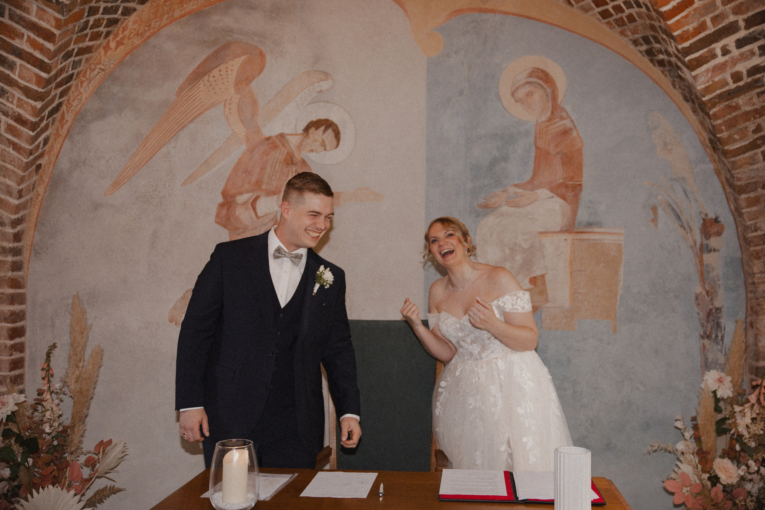 Lorena & Jan l Schloss Sythen. Hochzeitsfotografin Bochum | Halyna Reiche Fotografie NRW