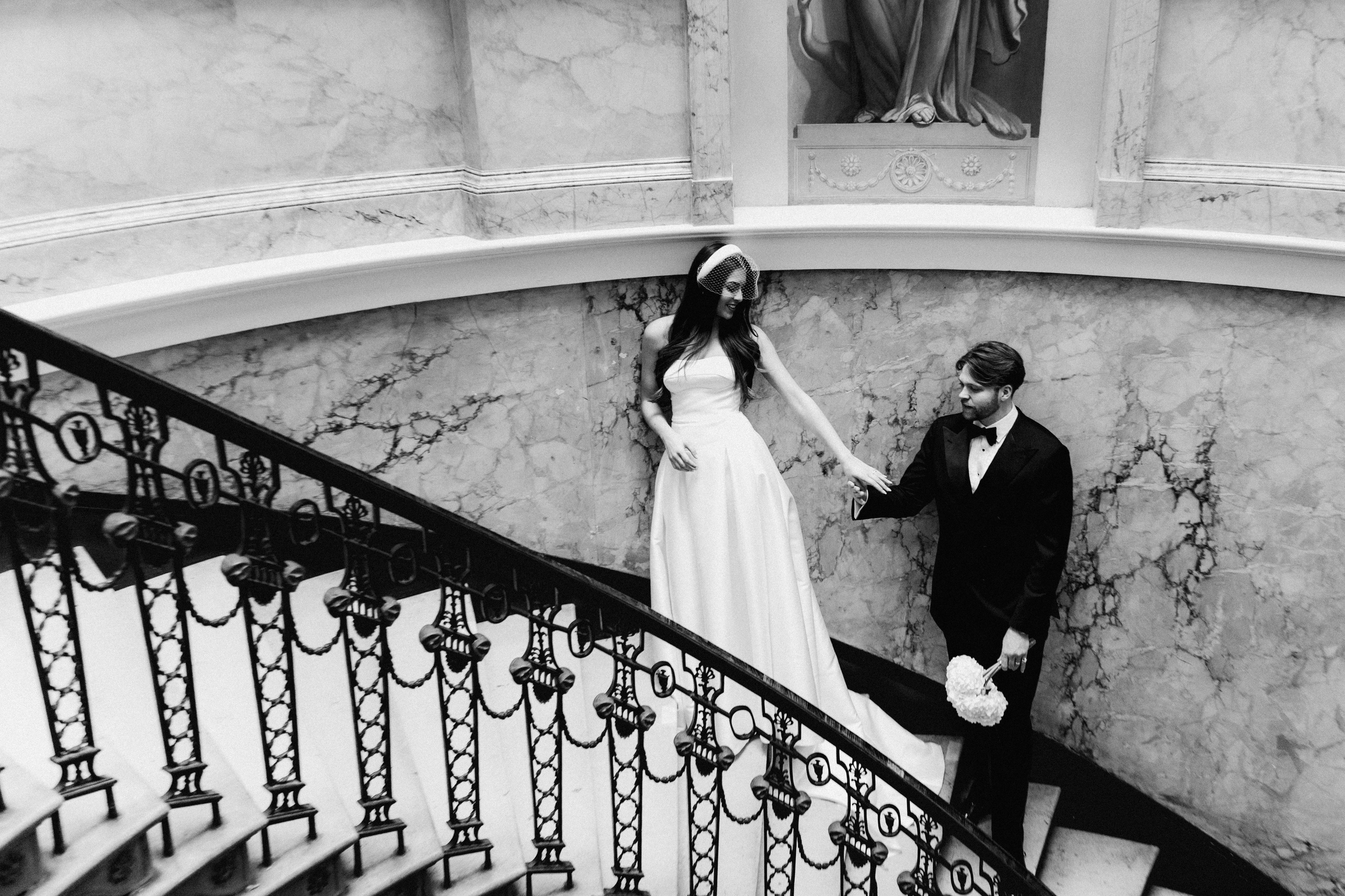 Sara & Angus — Old Marylebone Town Hall, London. Timeless Wedding & Event Photography from London to the world