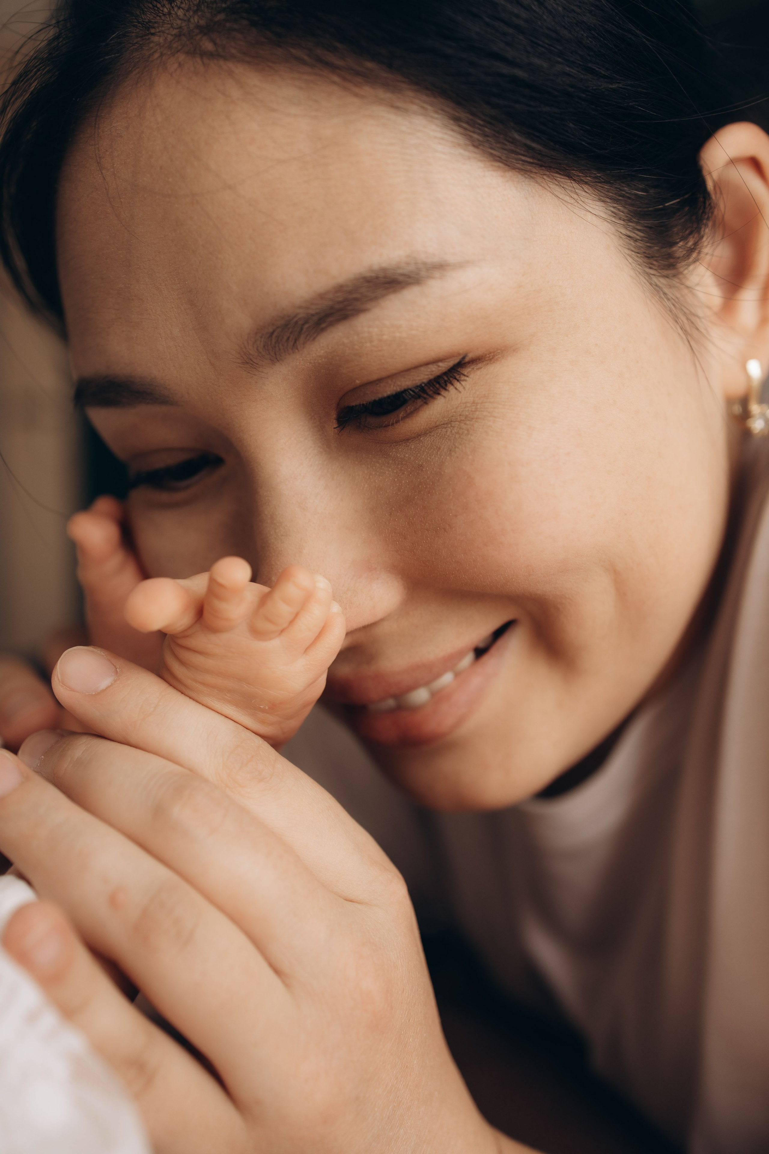 First family story. Фотограф родов, семей и новорожденных малышей в Дубае