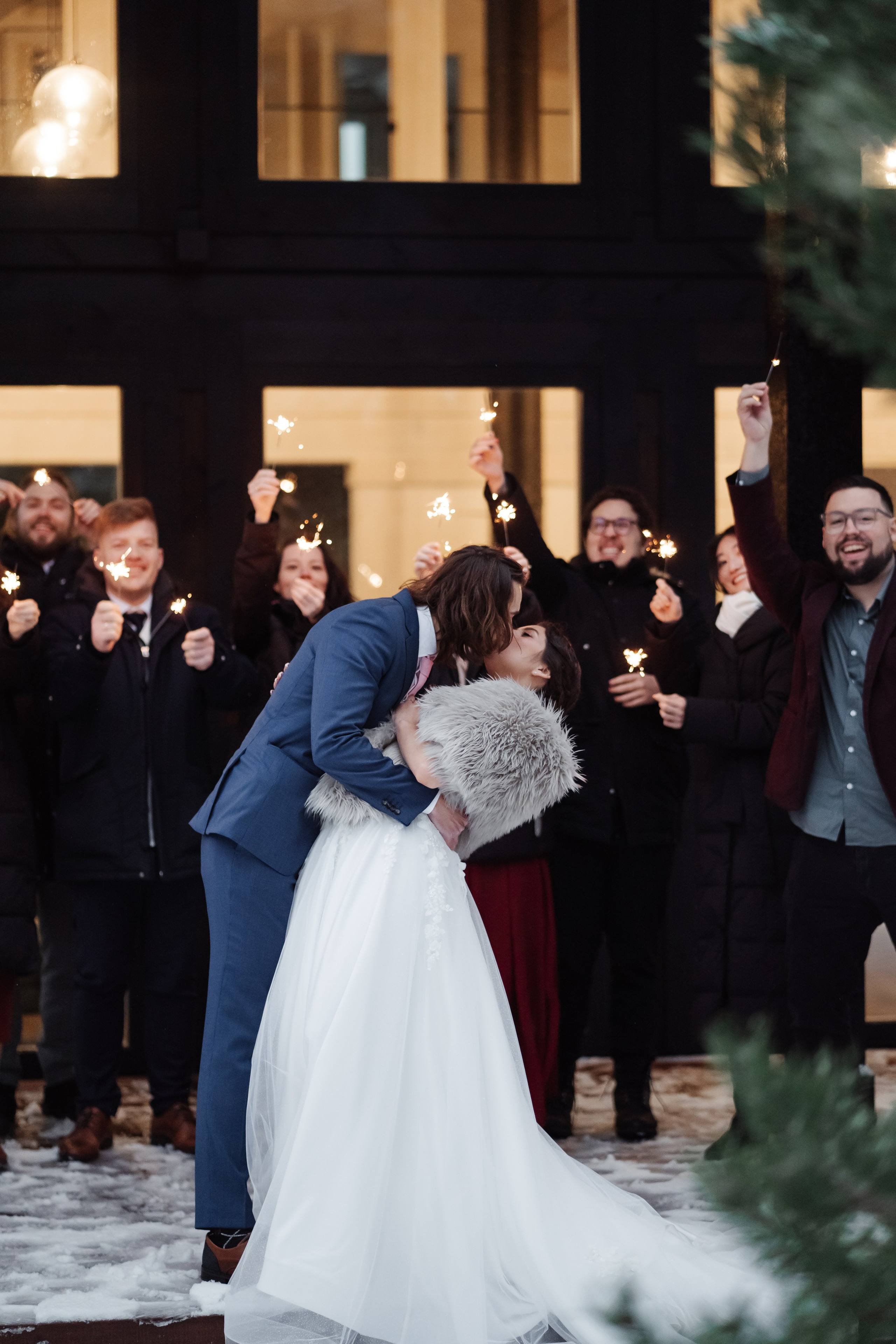 Winter bryllup. Bryllupsfotograf i hele Norge