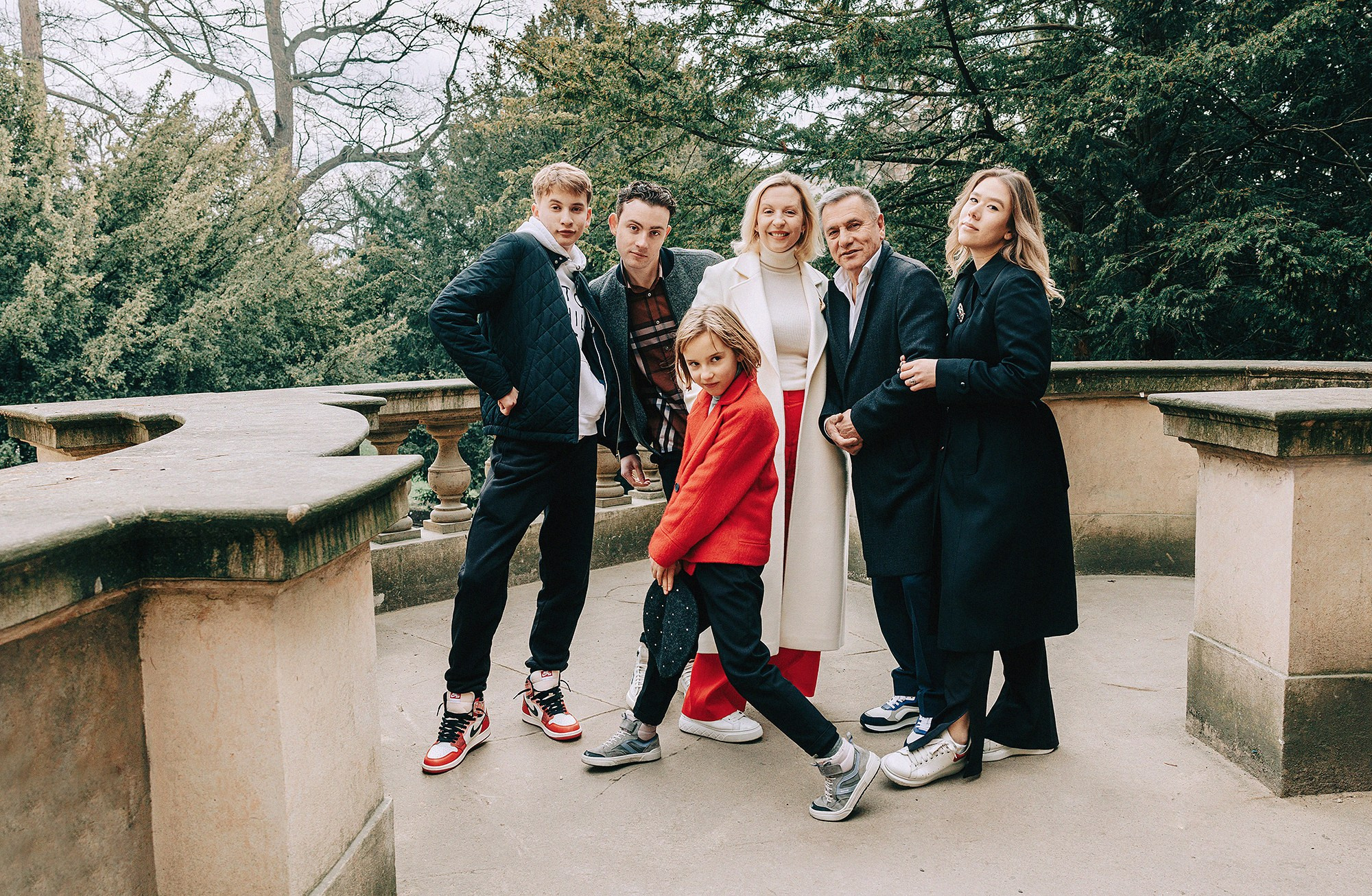 Наталья с семьей. Family and wedding photographer in Prague Natalia Fedori