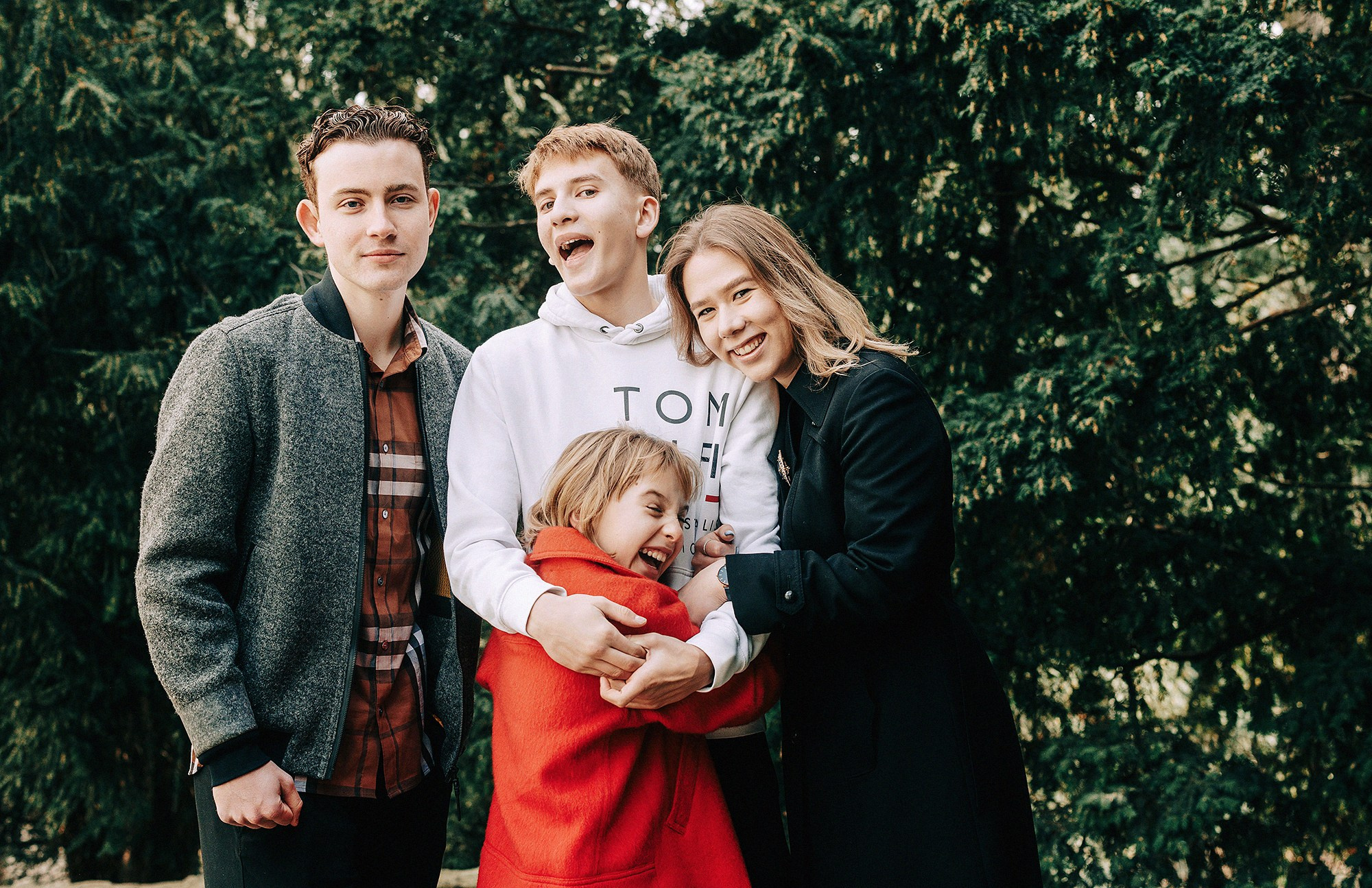 Наталья с семьей. Family and wedding photographer in Prague Natalia Fedori