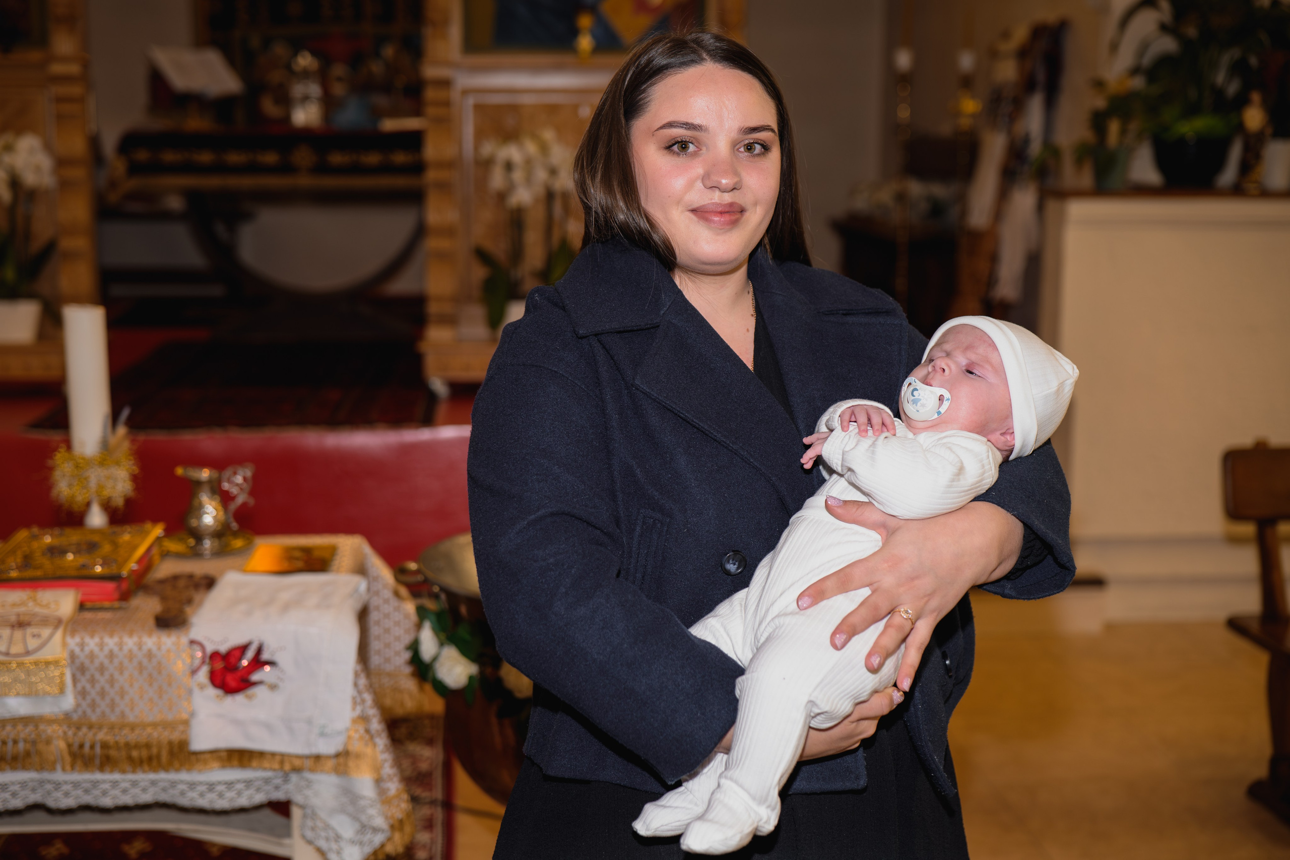 Botezul micii printese. Fotograful și Cameramanul familiei dvs în Franța Paul Photographer