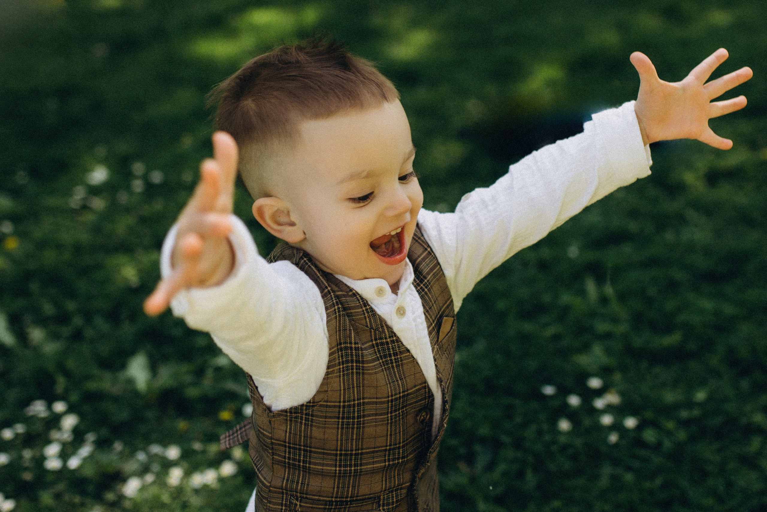 1 YEAR in the park. Семейный фотограф Лейпциг, Германия