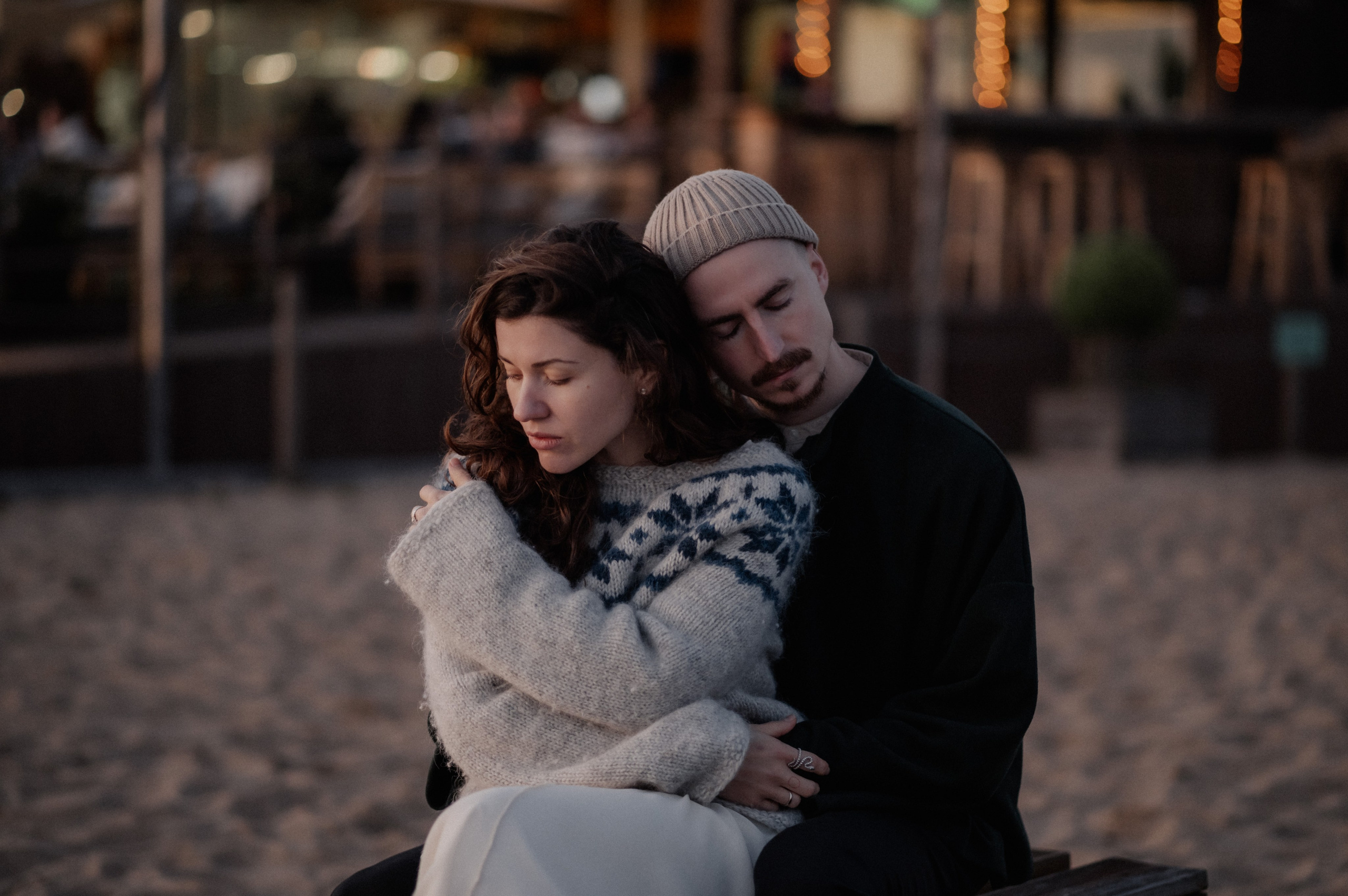 Zuhause im Herzen | Shooting an der Ozeanküste. Fotografin Ansbach - Paare | Hochzeit | After Wedding