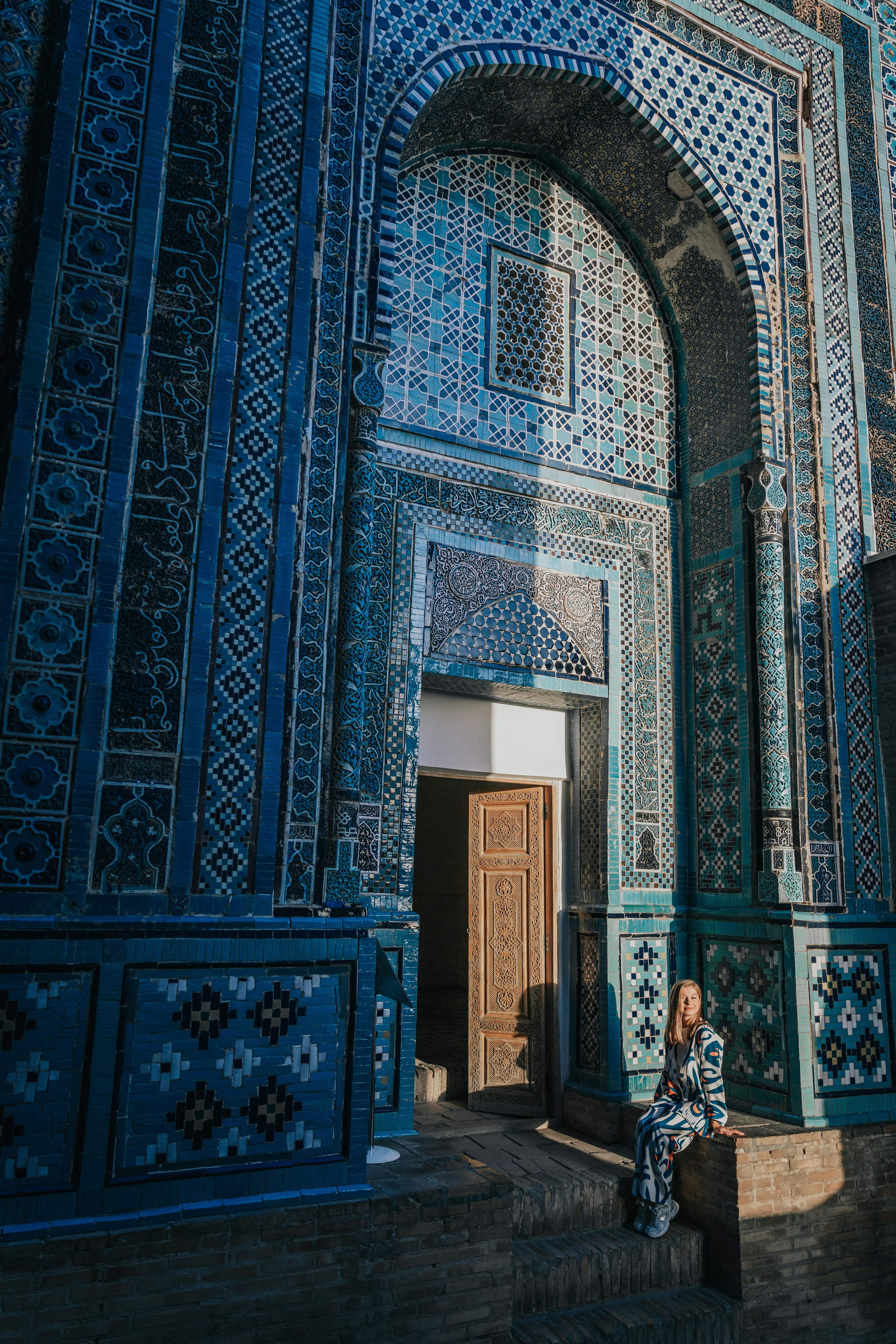 Shah-i-Zinda. Photographer in Uzbekistan and Samarkand Djasur Marupov