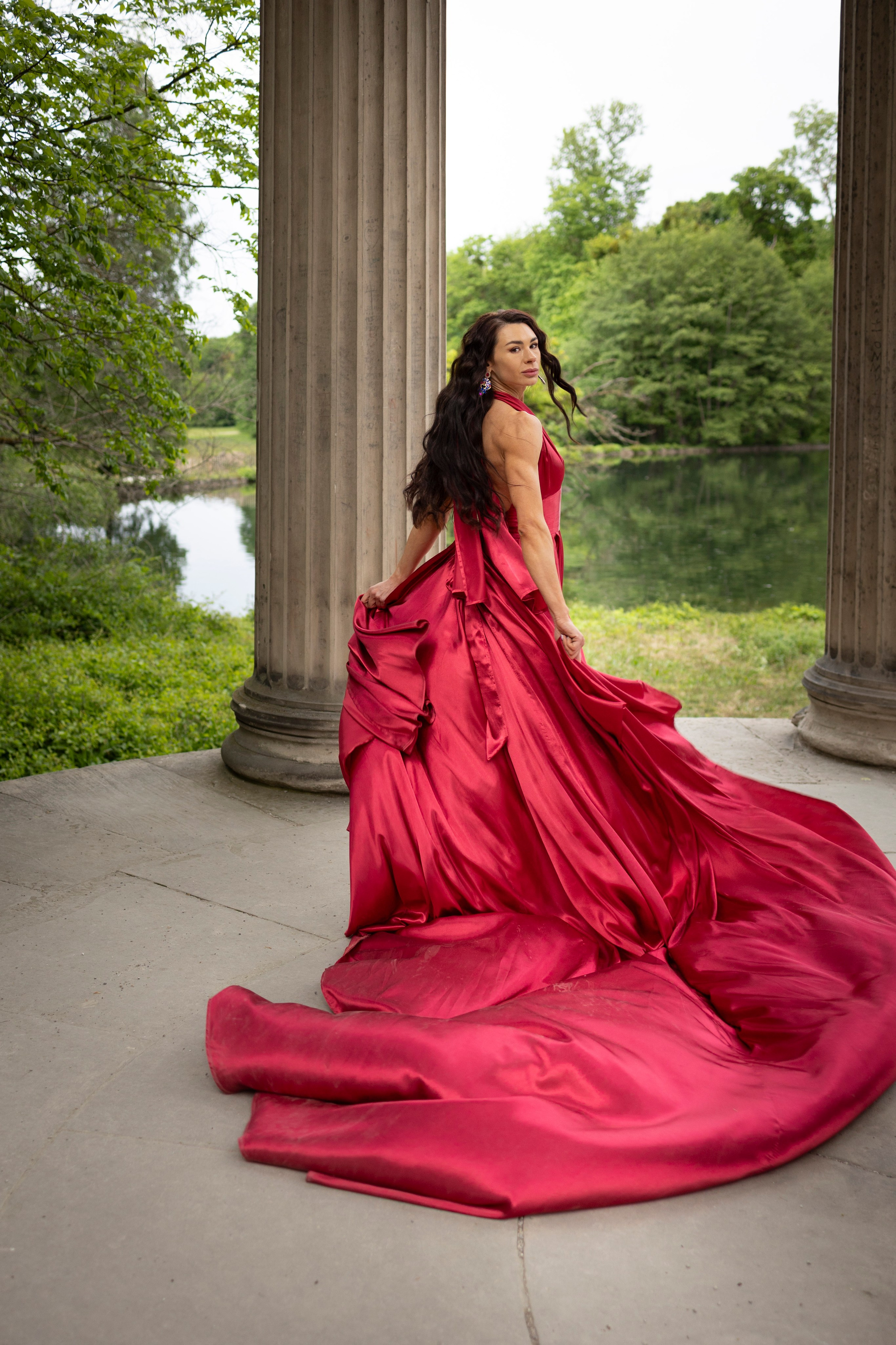 Long dresses shooting. Photographer in Munich