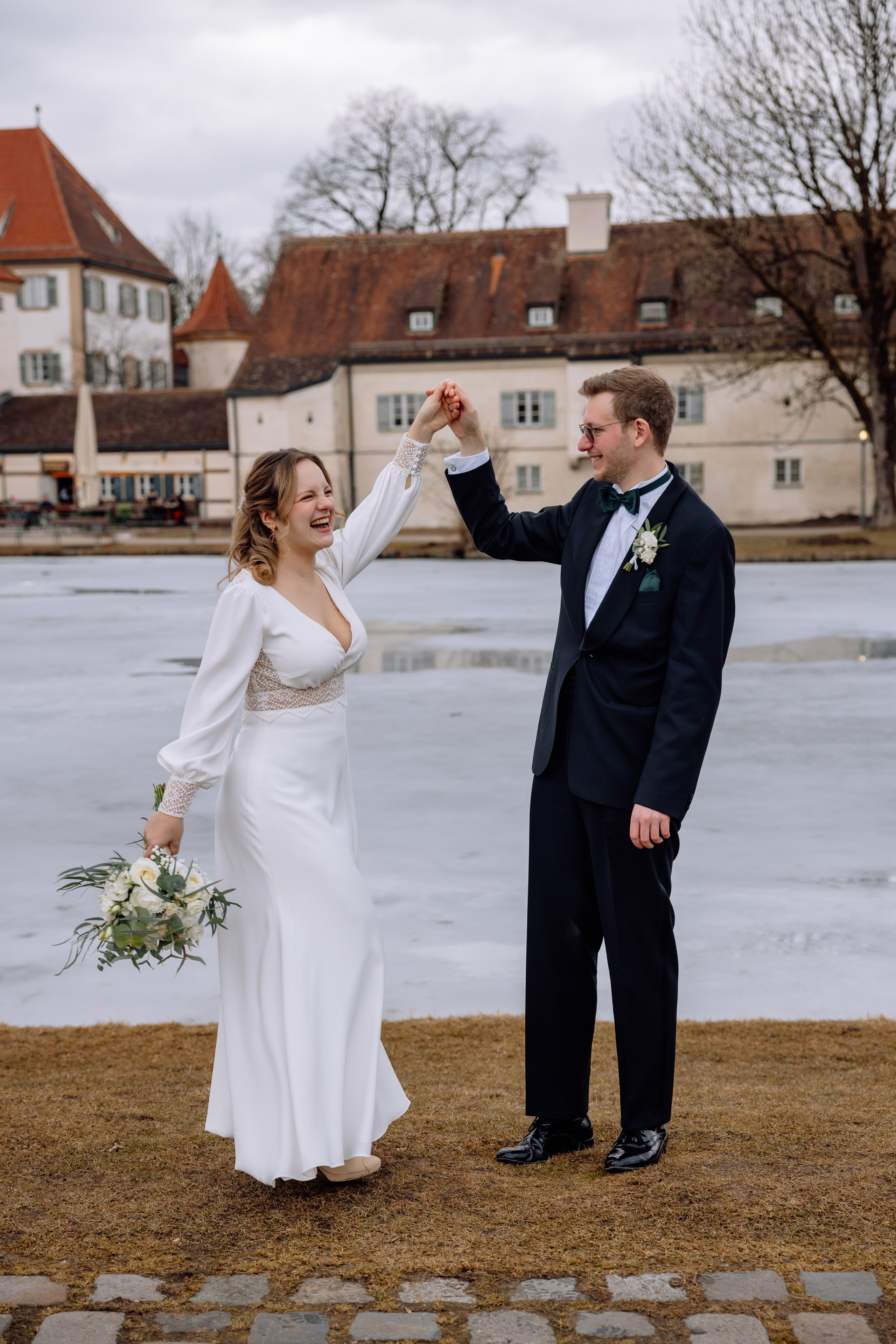 Tabea und Rene: Schloss Blutenburg. Hochzeitsfotograf München Taufe Familienfotograf Tanja Mauke