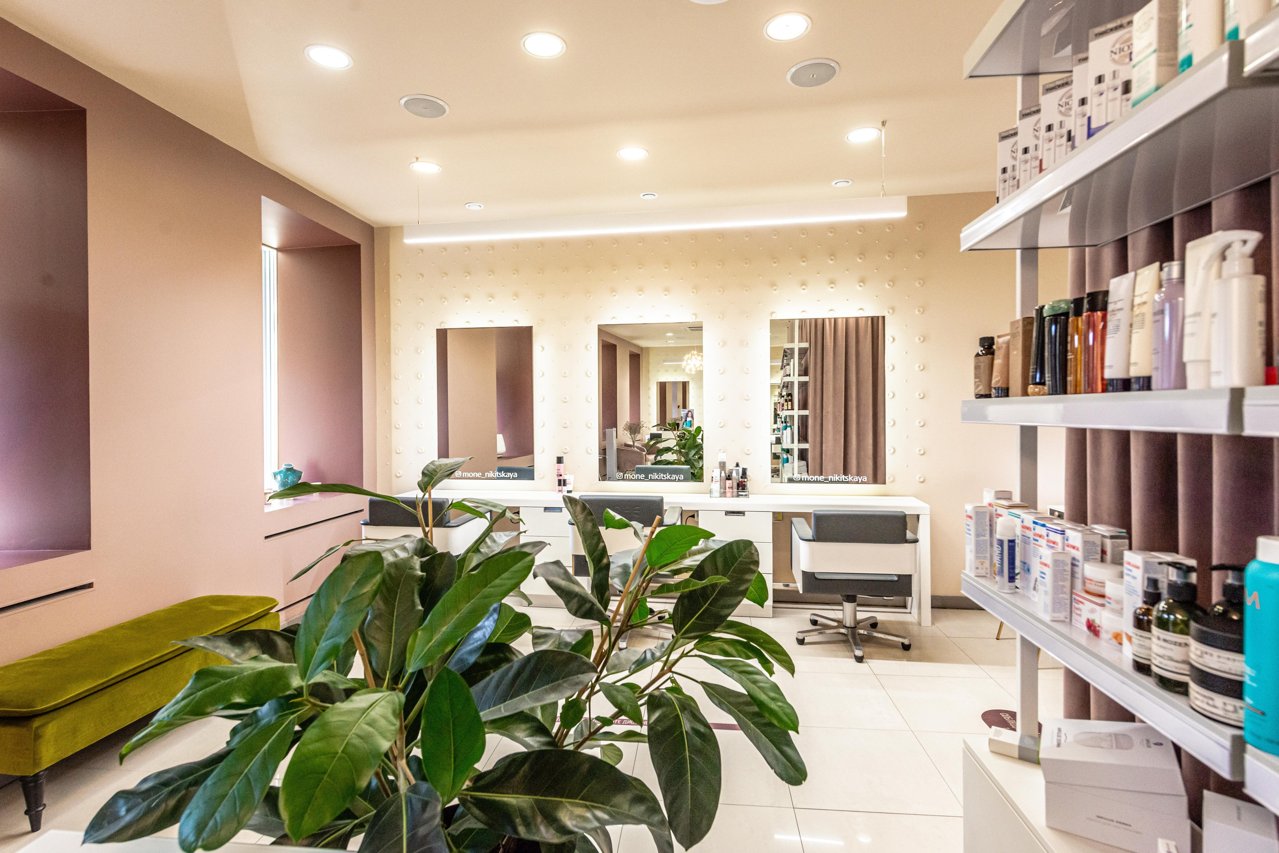 Салон красоты Mone Никитская. PHOTOGRAPHER QUINTANA ROO