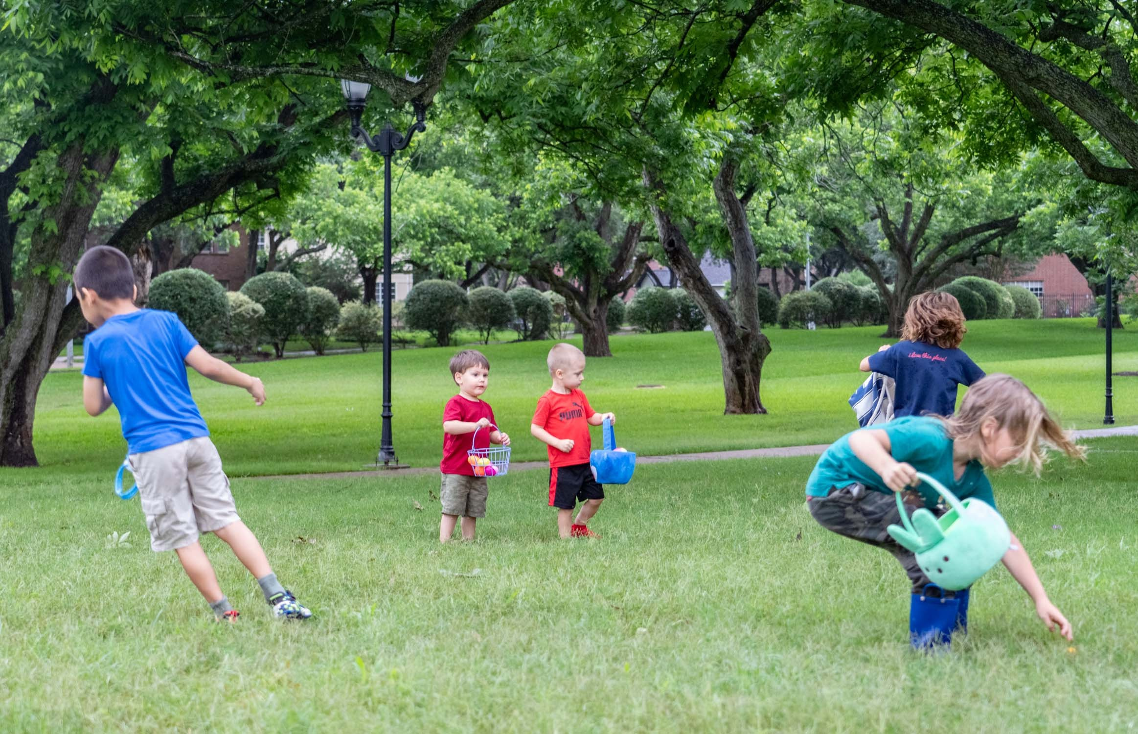 Easter picnic. Photographer Irina Kozhemyakina. Houston