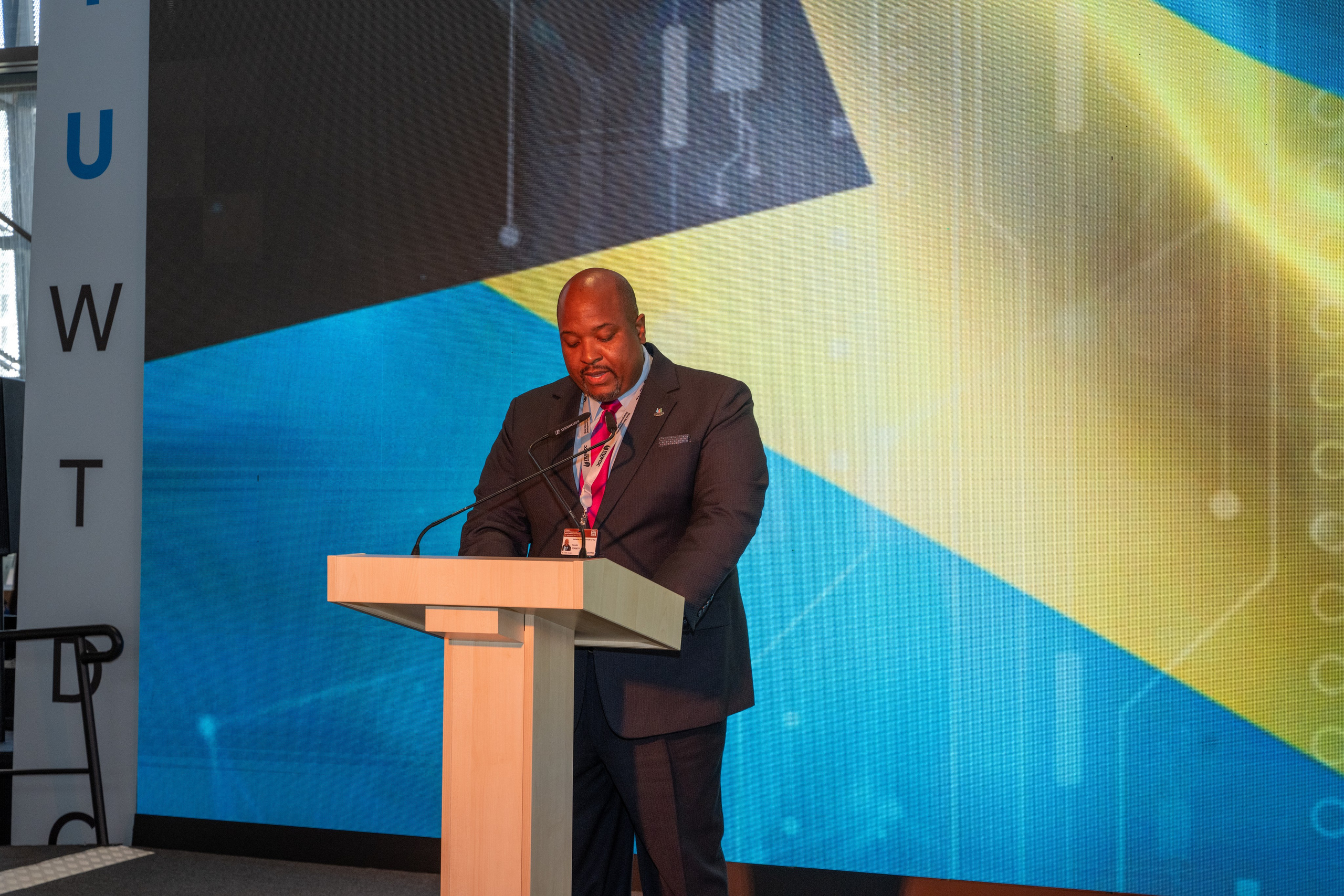 WTDC Baku 2025: Media Coverage of the Caribbean Telecommunications Union Delegation. Fotograf Baku