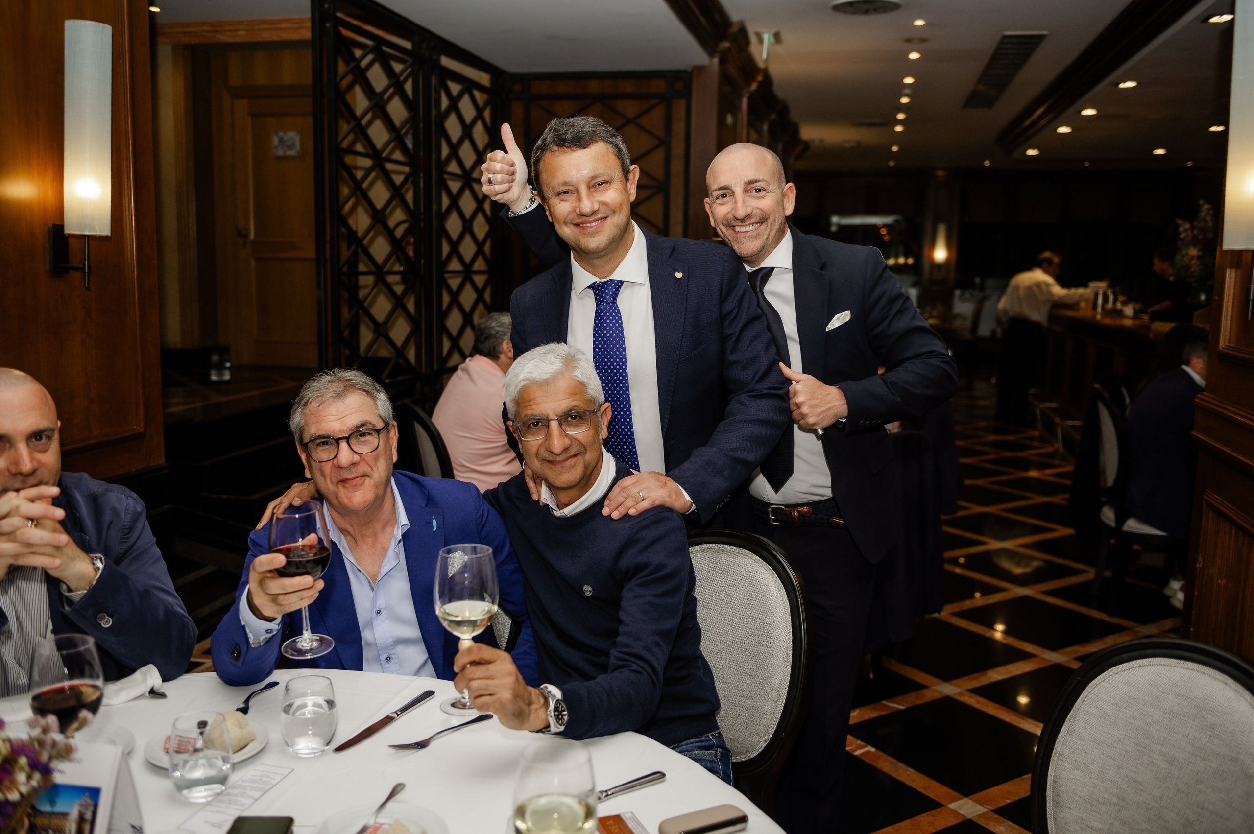 Corporate party at the restaurant — Pharma. Ваш фотограф в Лиссабоне — Анна Белова