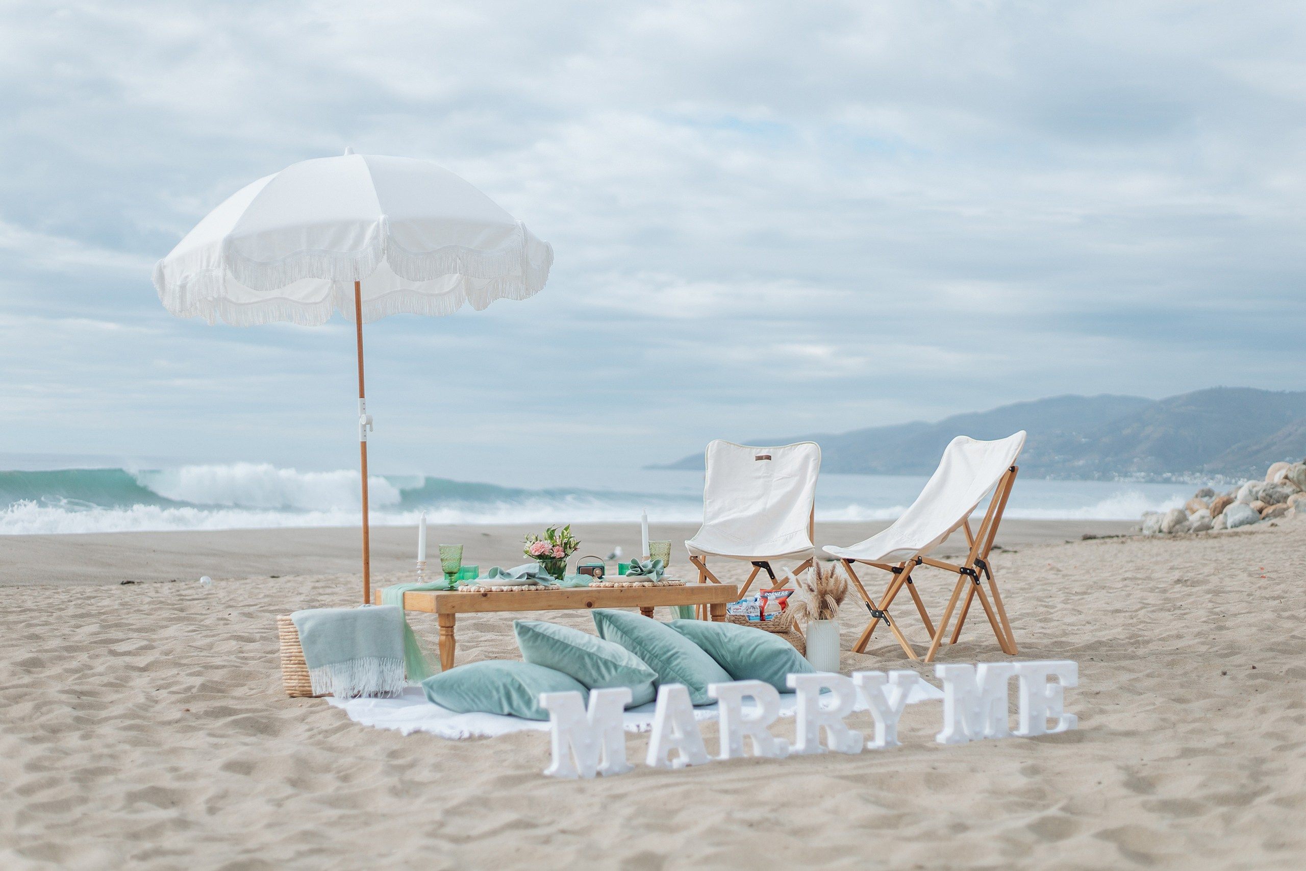 Proposal in the Malibu. Main