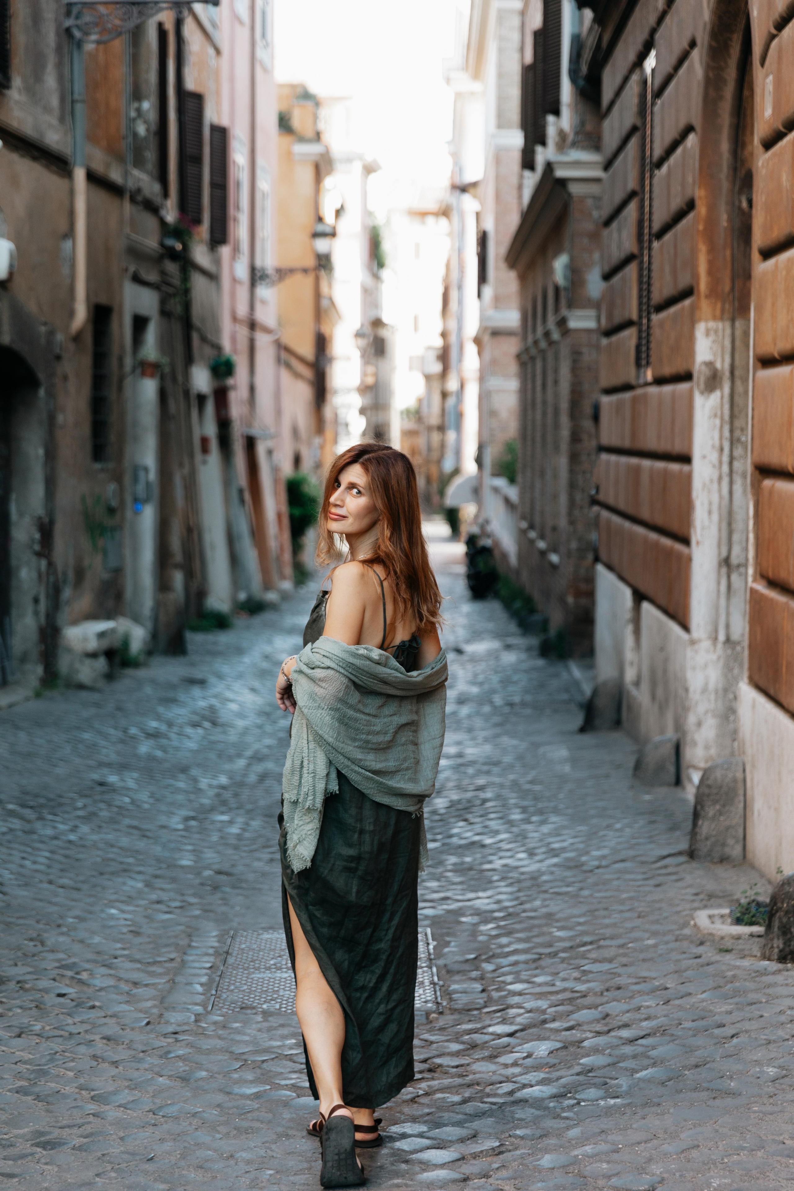 Individual photoshoot for Iulya. Photographer in Rome